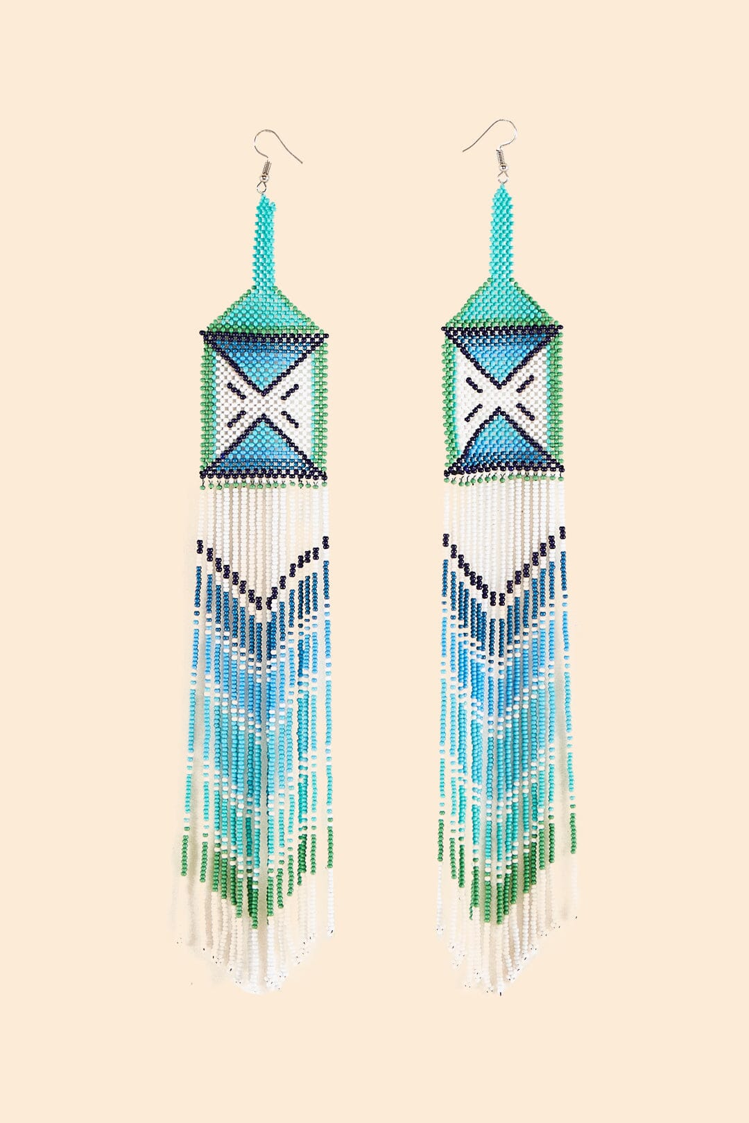 Yawanawa Maxi Beaded Earrings