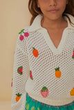 Crochet Fruit Kids Sweater