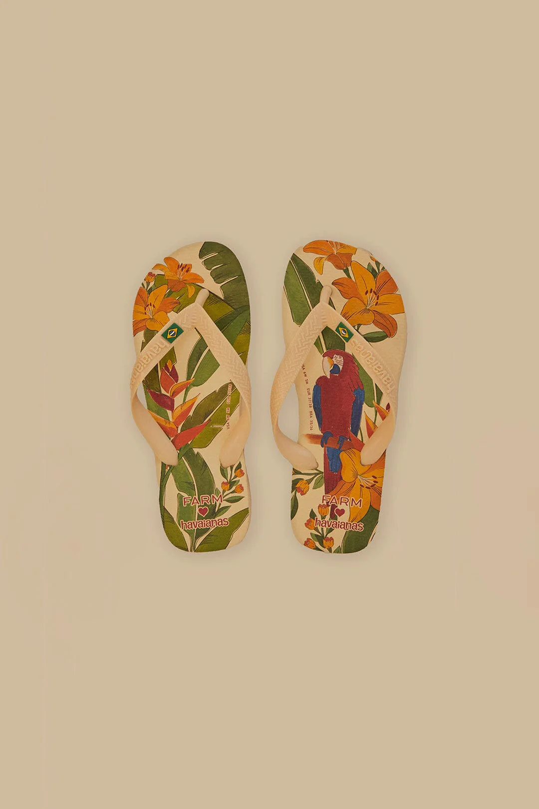 Farm Ararinhas Havaianas Sandals