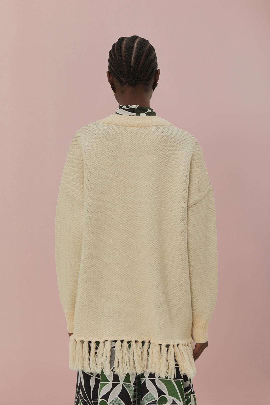 Off-White Copacabana Fringe Sweater