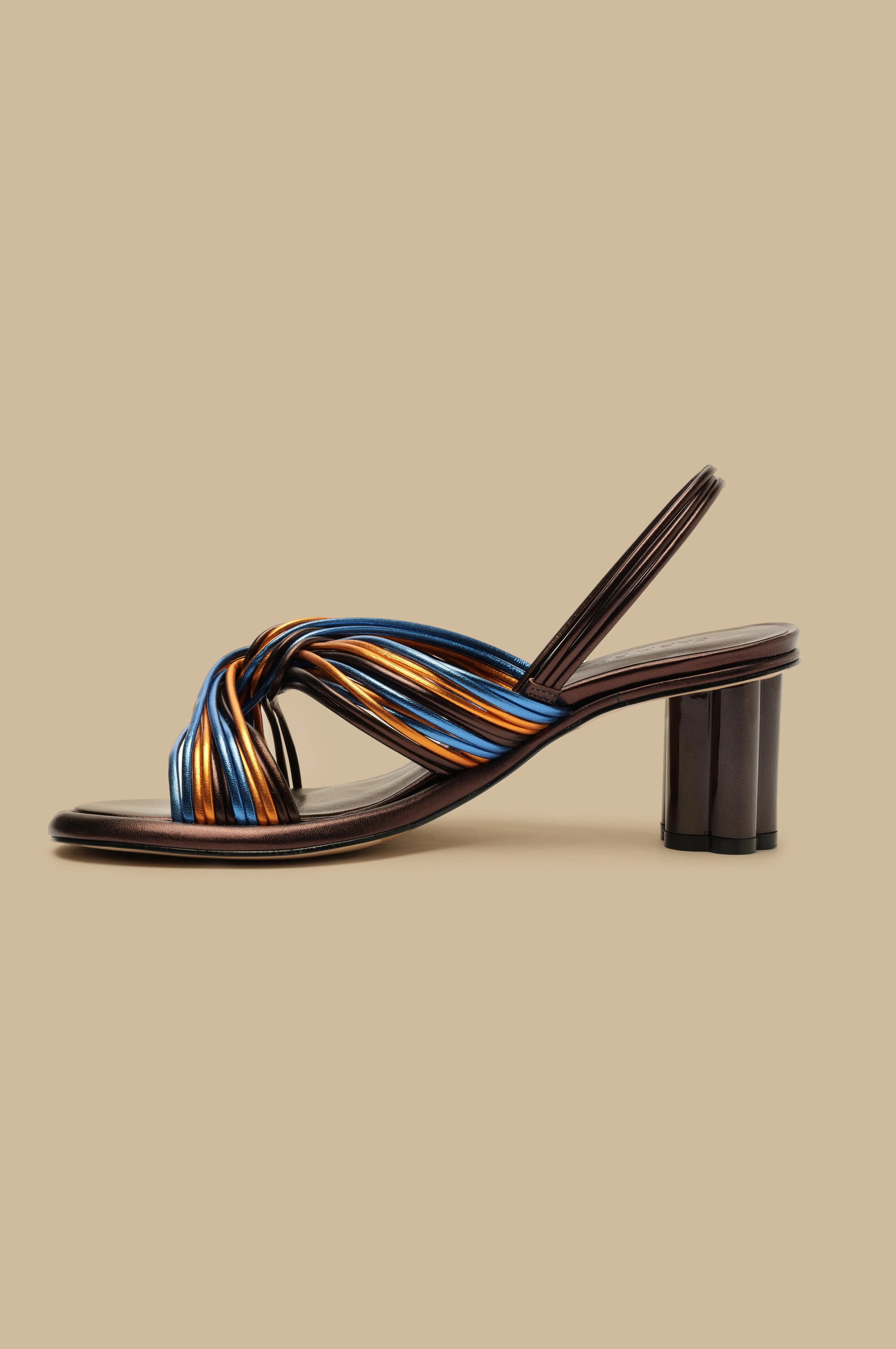 Strappy Heeled Sandal