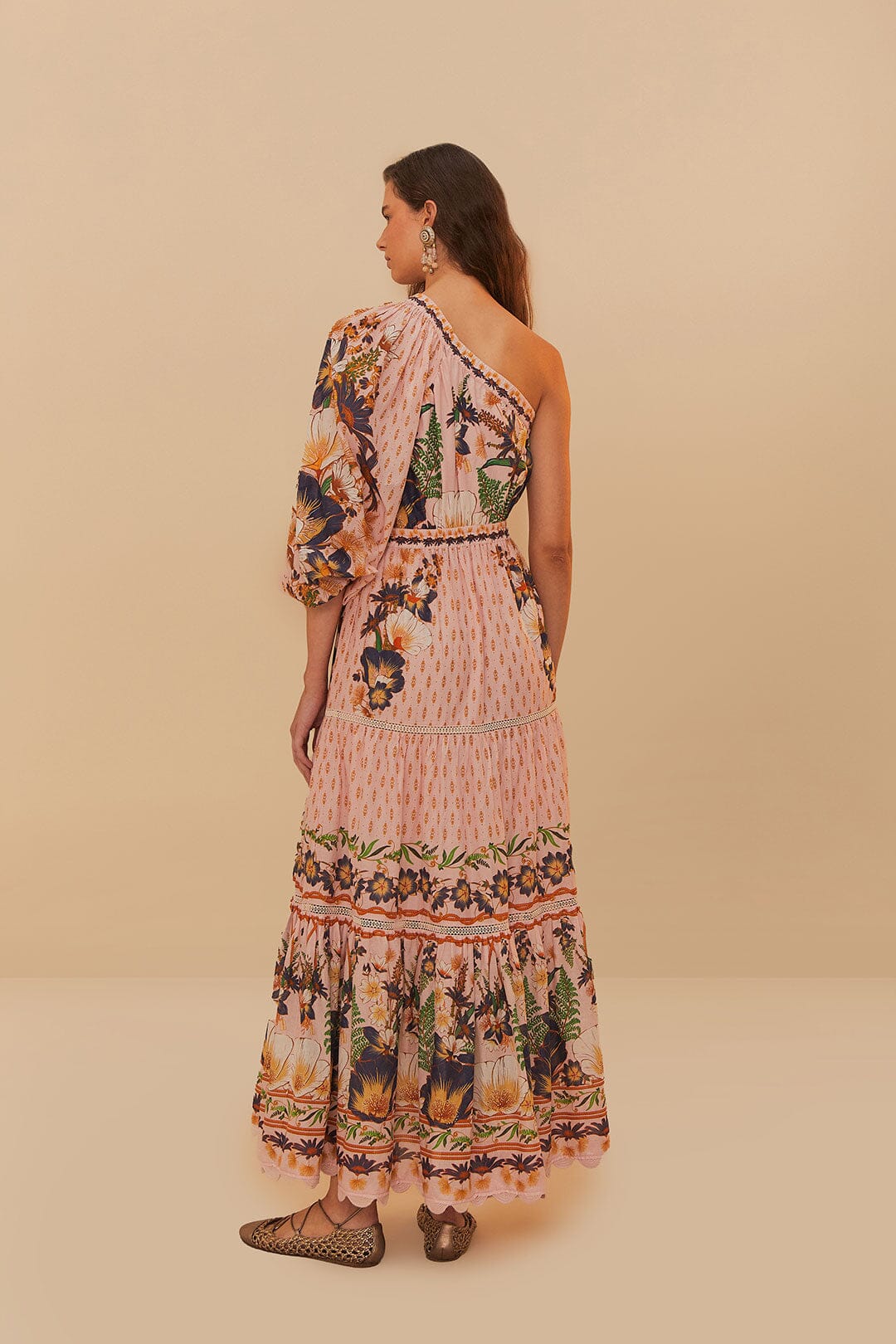 Pink Dream Garden Maxi Dress