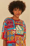 Adidas Farm Solar Kaleidoscope Blue Dress