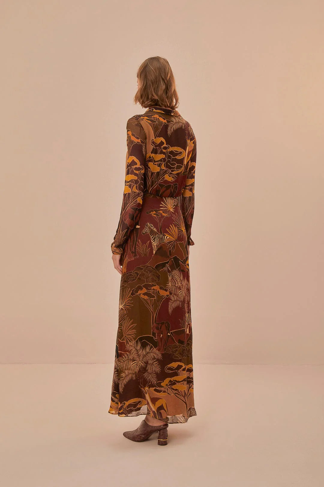 Caramel Savana Dream Maxi Dress