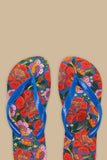 Blue Flowers Garden Havaianas Sandals