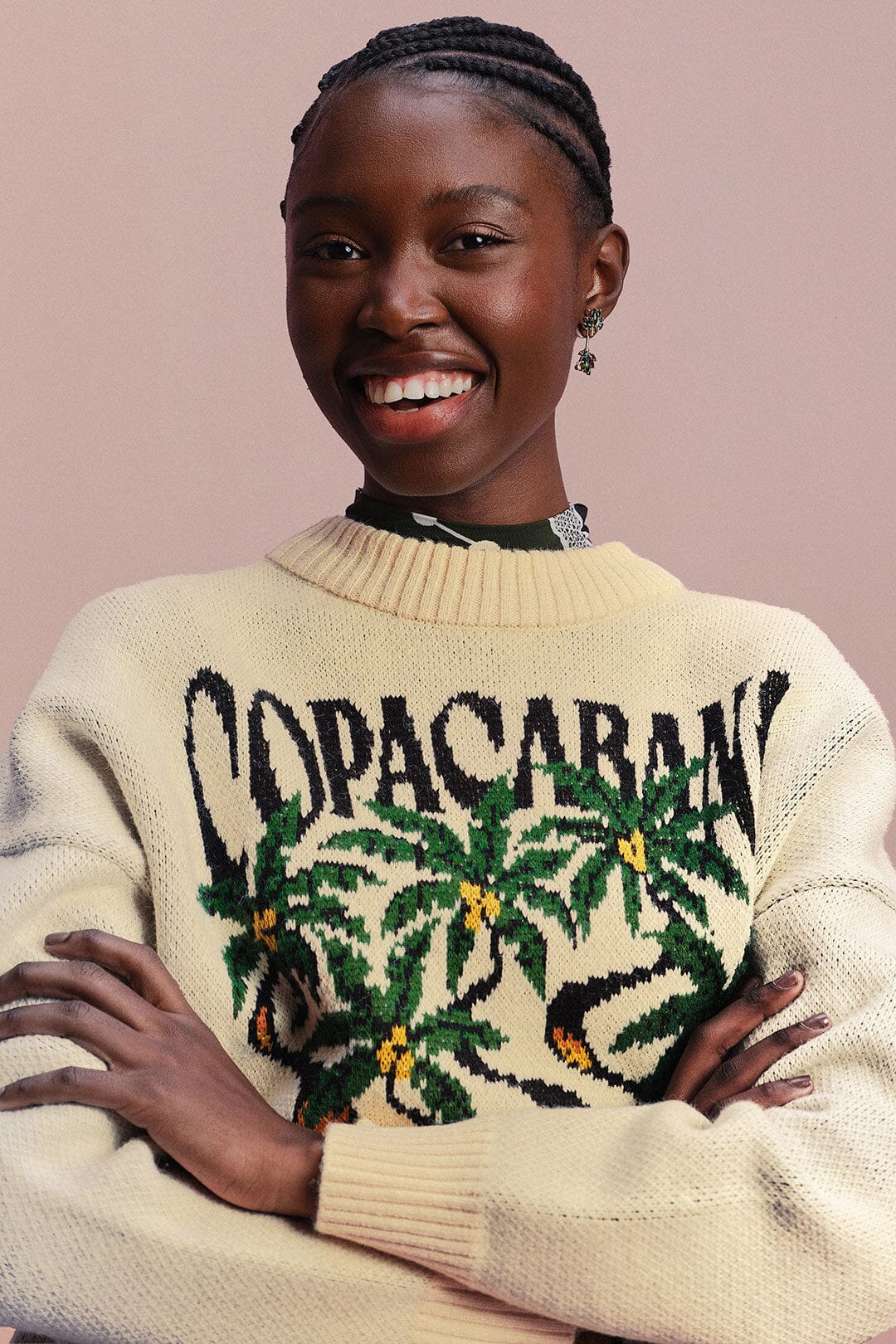 Off-White Copacabana Fringe Sweater