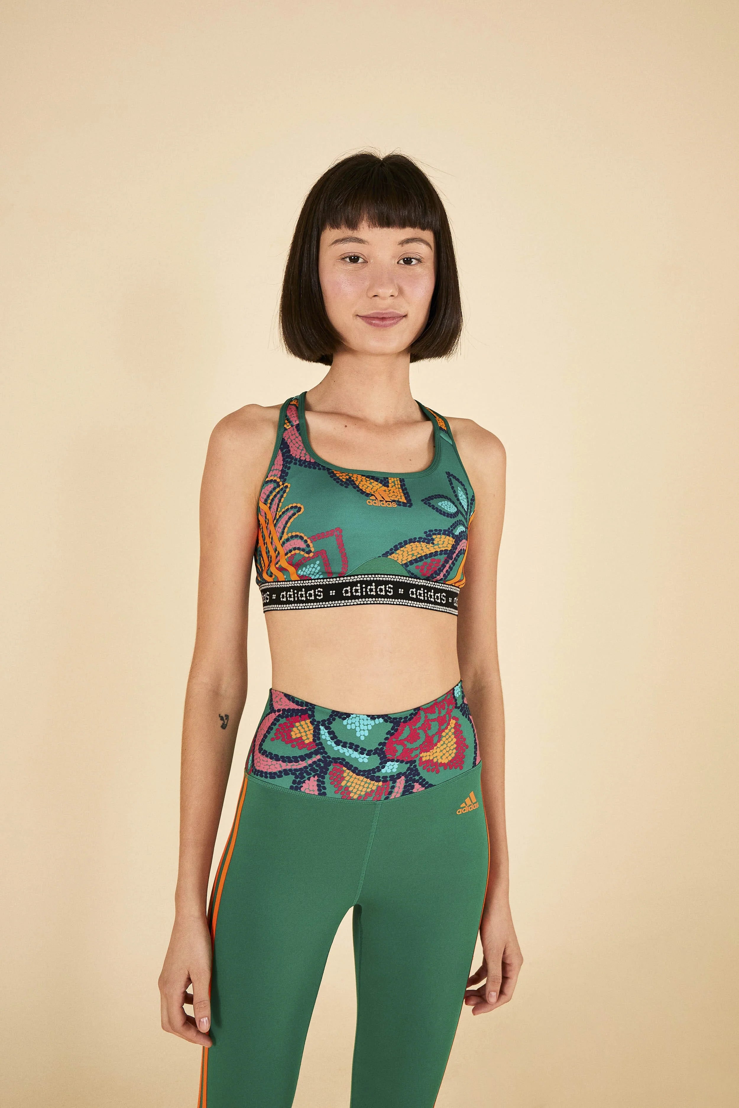 Adidas FARM Ms Bra Green