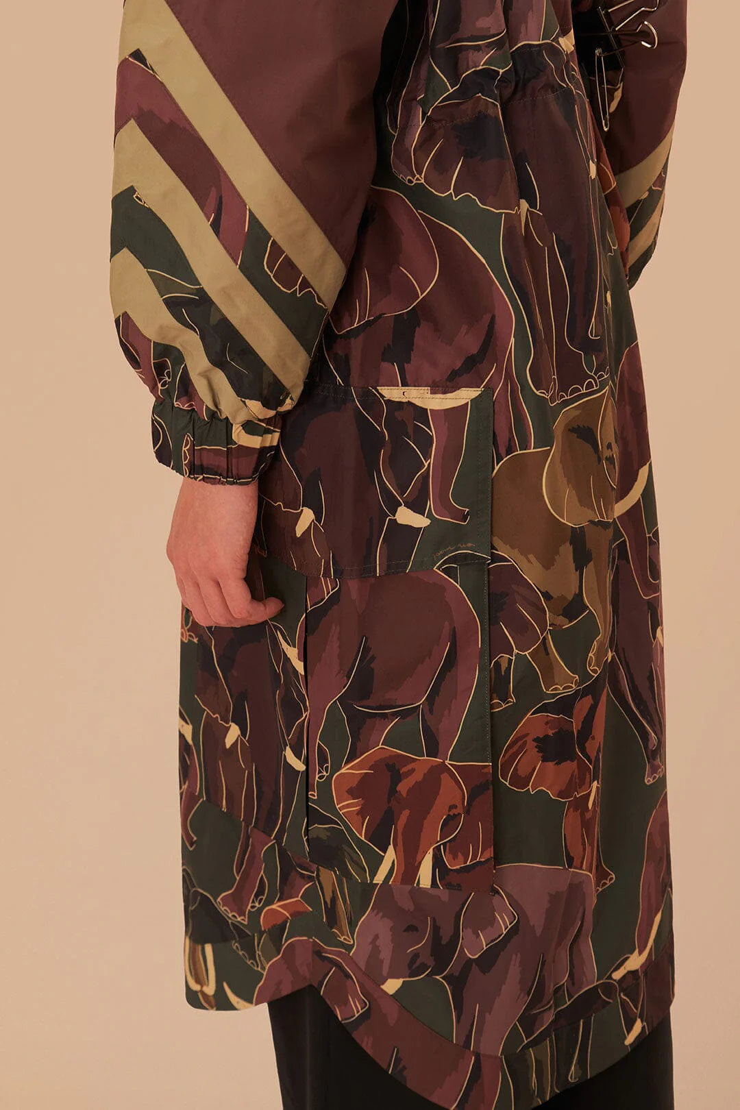 Elephants Maxi Raincoat