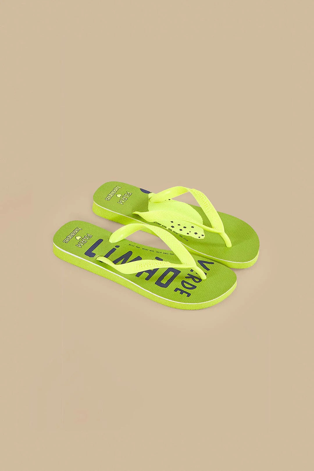 Green Lime Havaianas Sandals