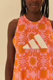 Adidas Farm Palm Flower Pink Trn Tank