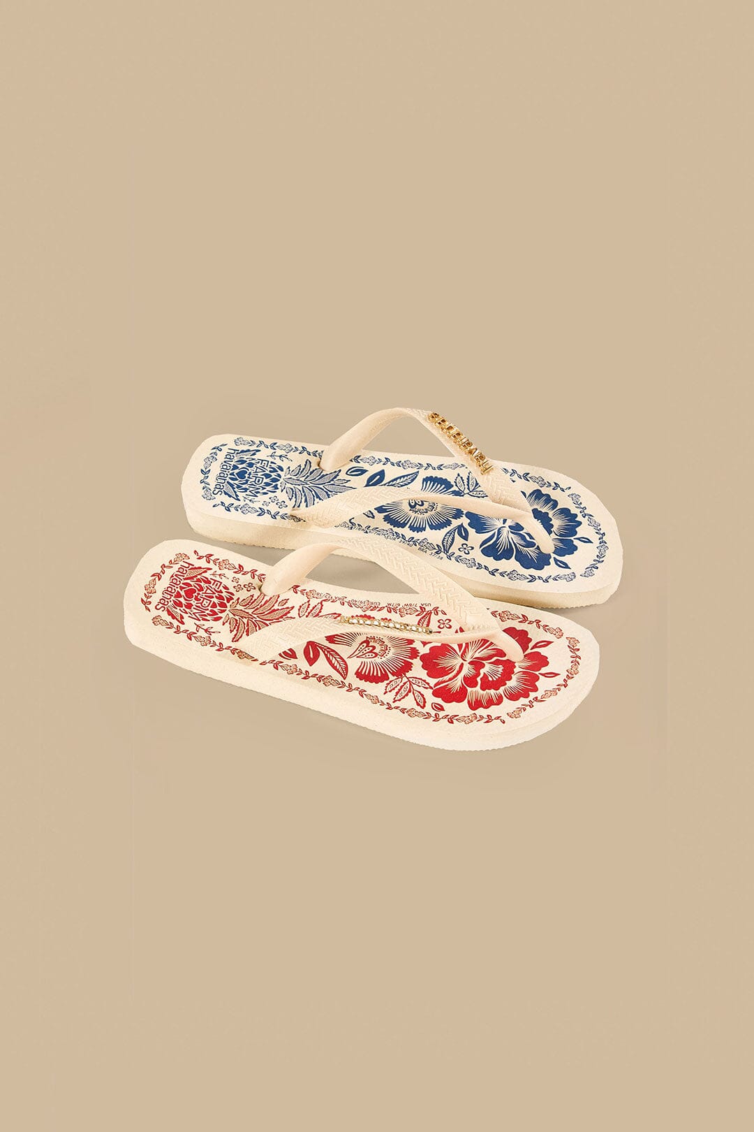 Mixed Pineapple Garden Havaianas Sandals