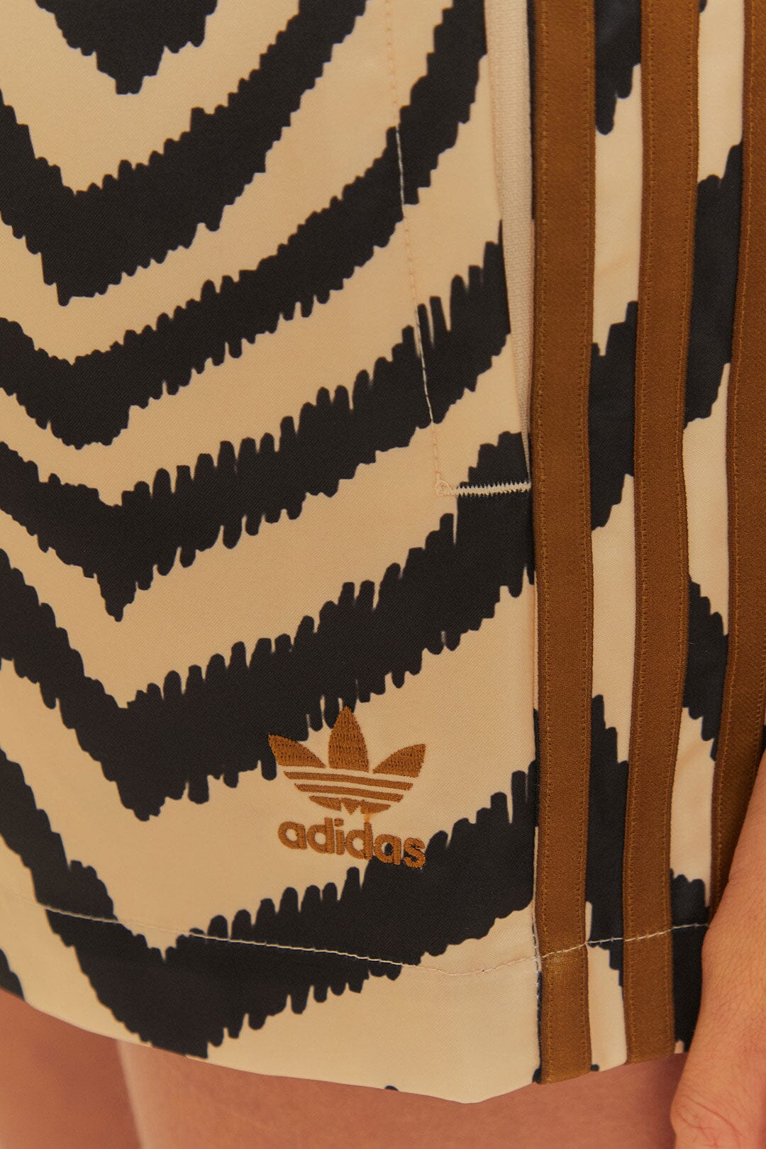 Beige Adidas Farm Rio Shorts