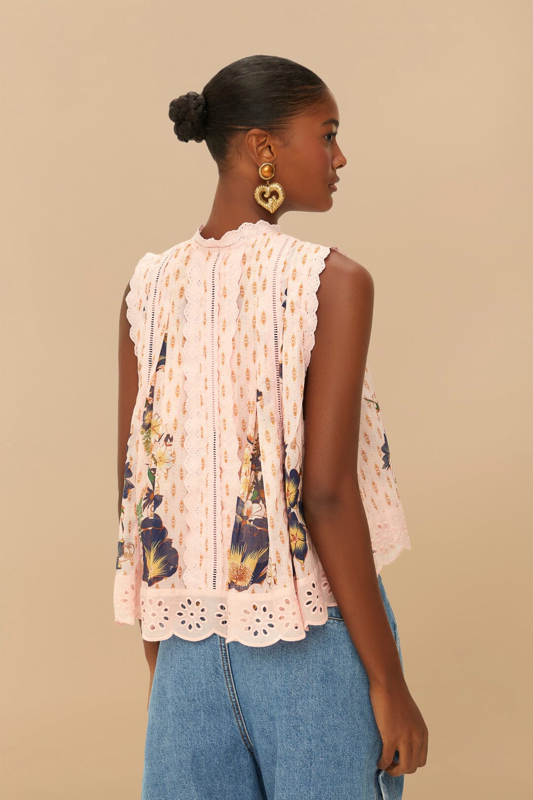 Pink Dream Garden Blouse