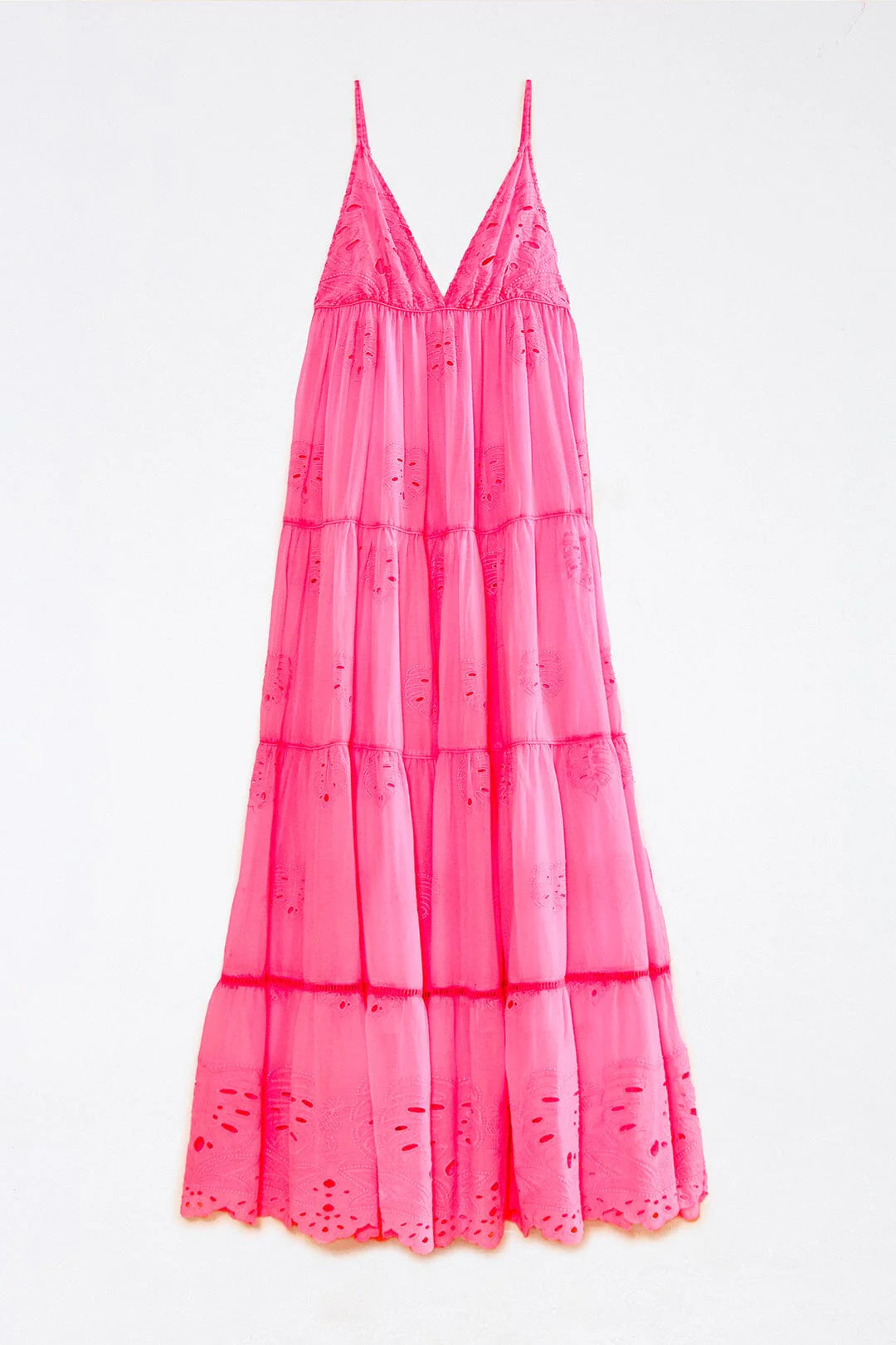 Neon Pink Maxi Dress