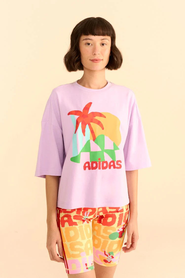 Adidas Farm Gfx Tee Purple