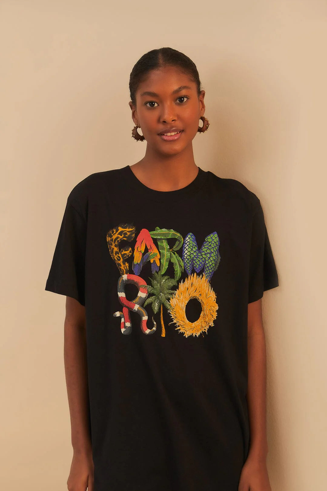 Black Farm Rio Wild Relaxed T-Shirt