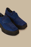 Royal Blue Platform Loafer