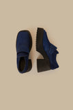 Royal Blue Platform Loafer