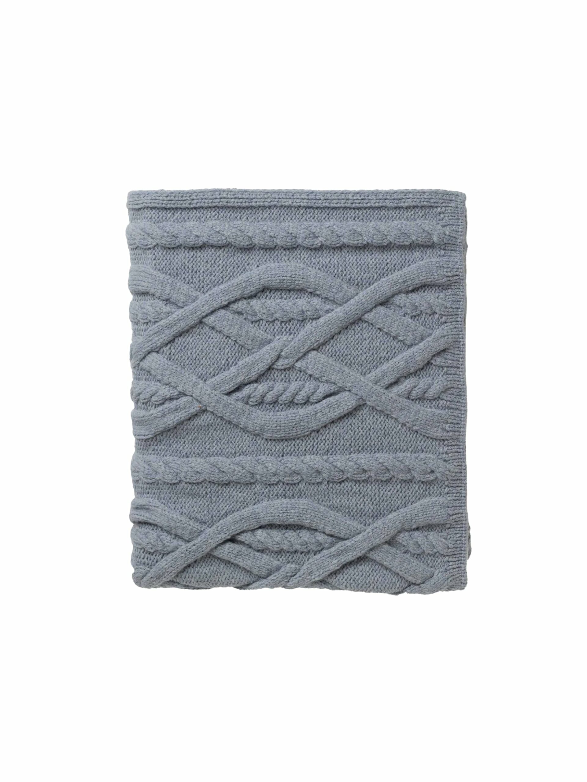 Alicia Adams Alpaca Chambray Buckley Throw