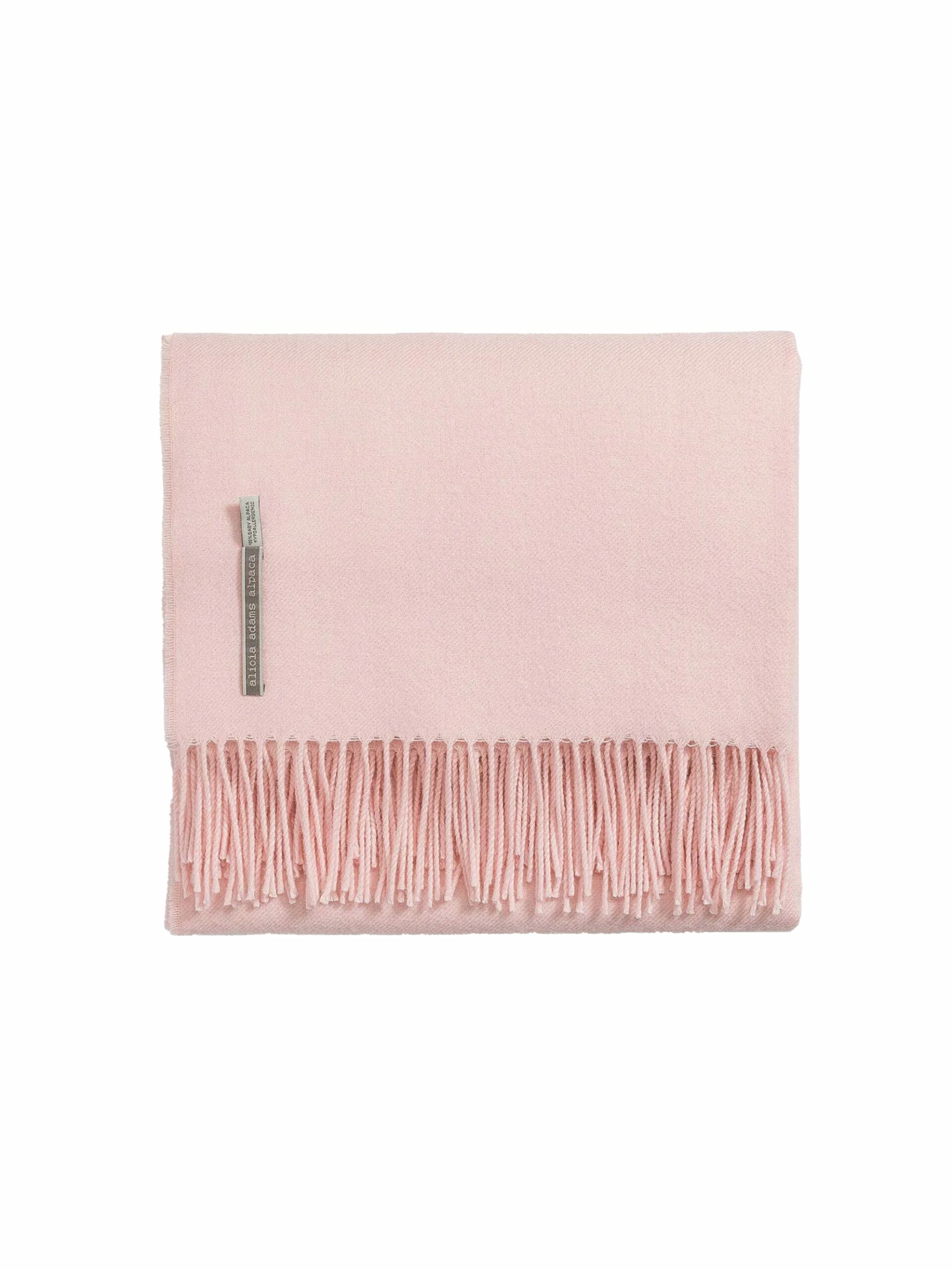 Alicia Adams Alpaca English Rose Classic Throw