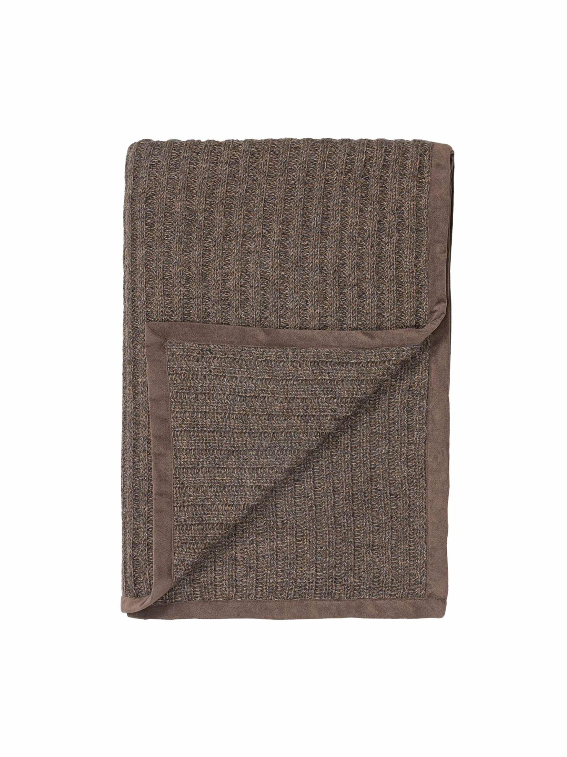 Alicia Adams Alpaca Fudge Rib Throw