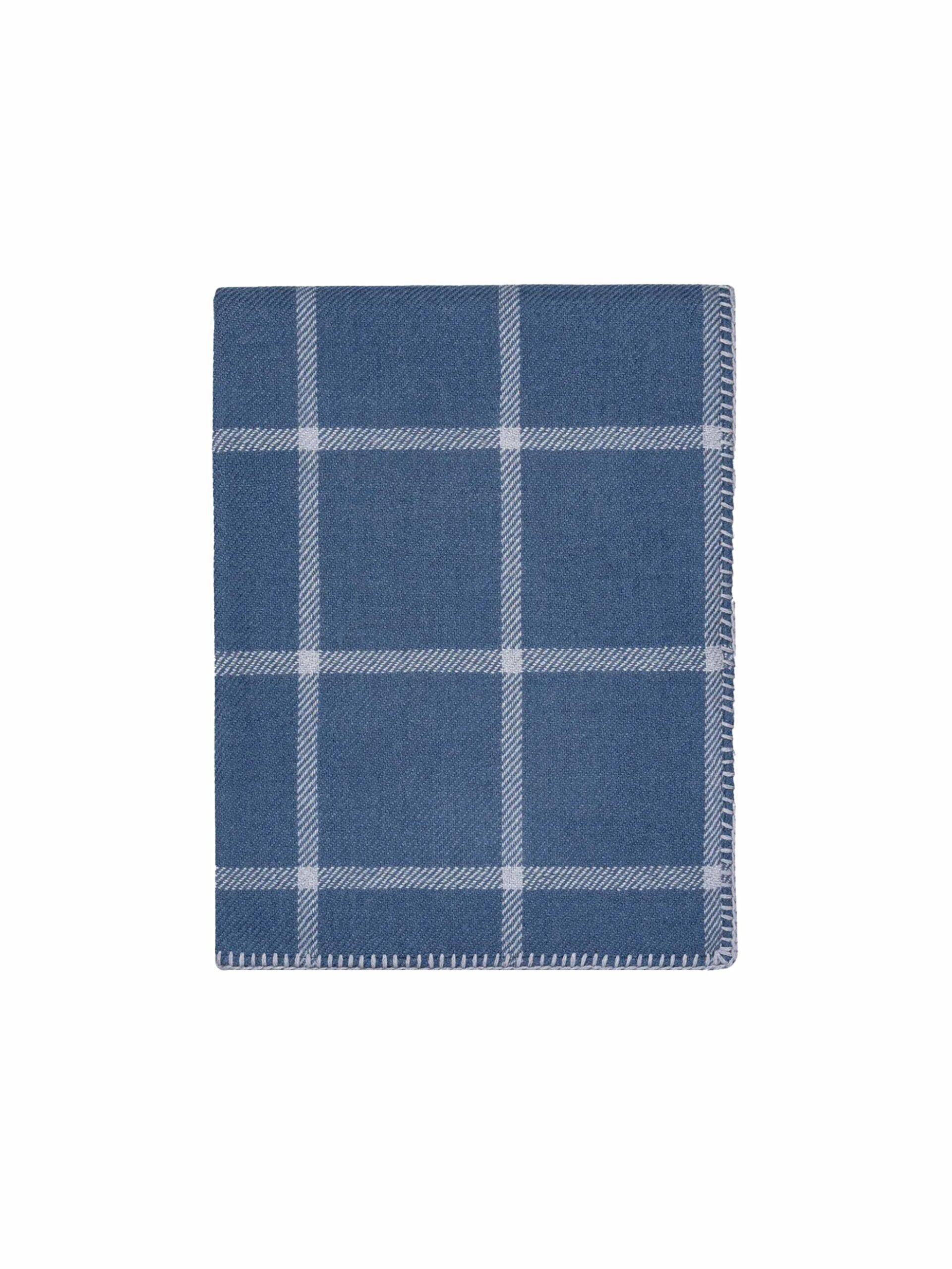 Alicia Adams Alpaca Graydon English Manor Chambray Throw