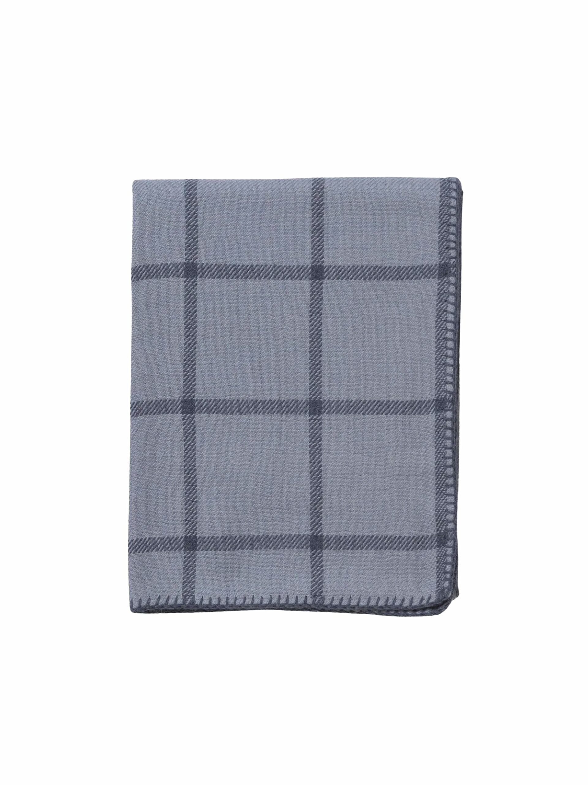 Alicia Adams Alpaca Graydon Chambray Denim Throw