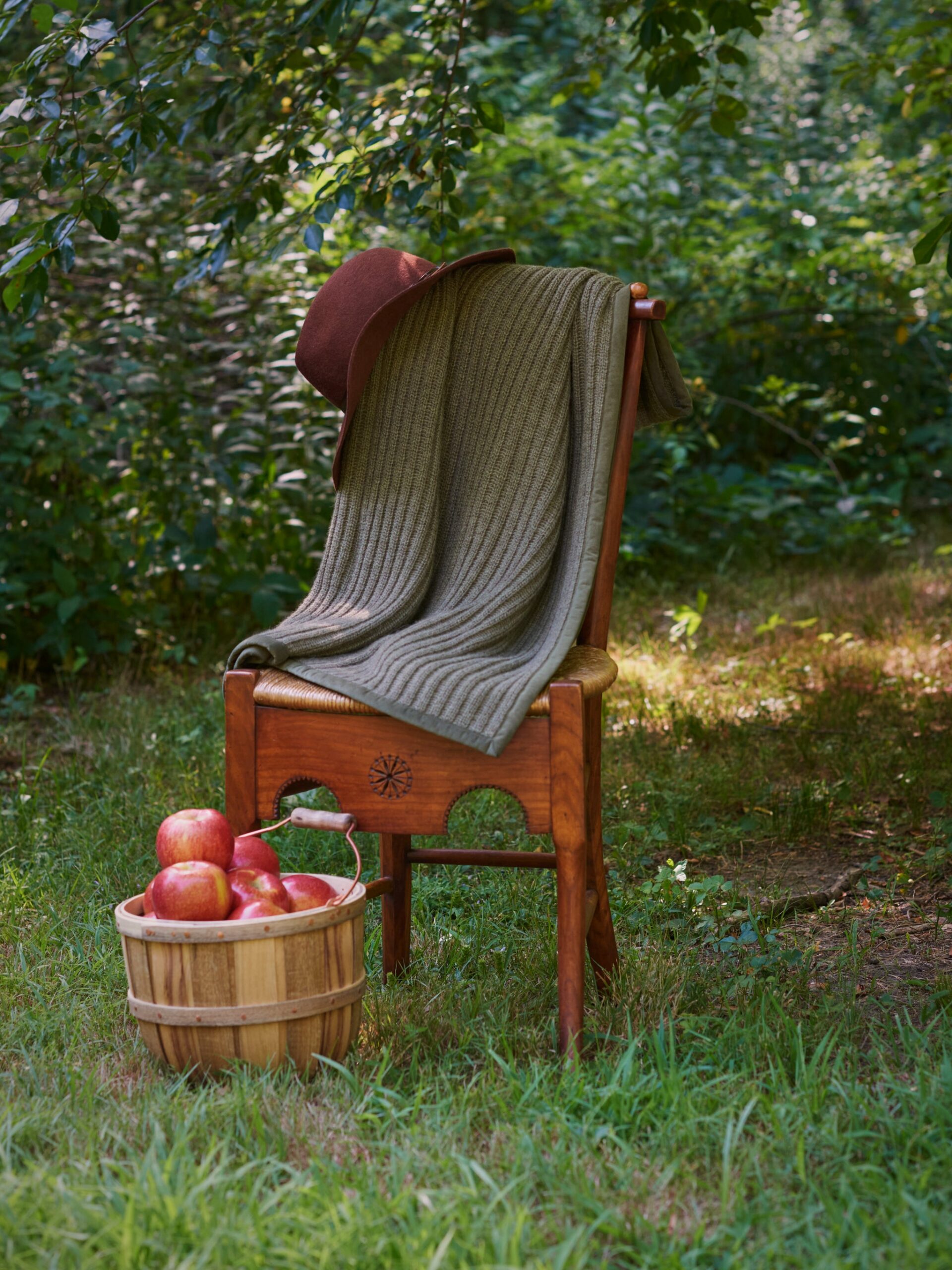 Alicia Adams Alpaca Hunter Rib Throw