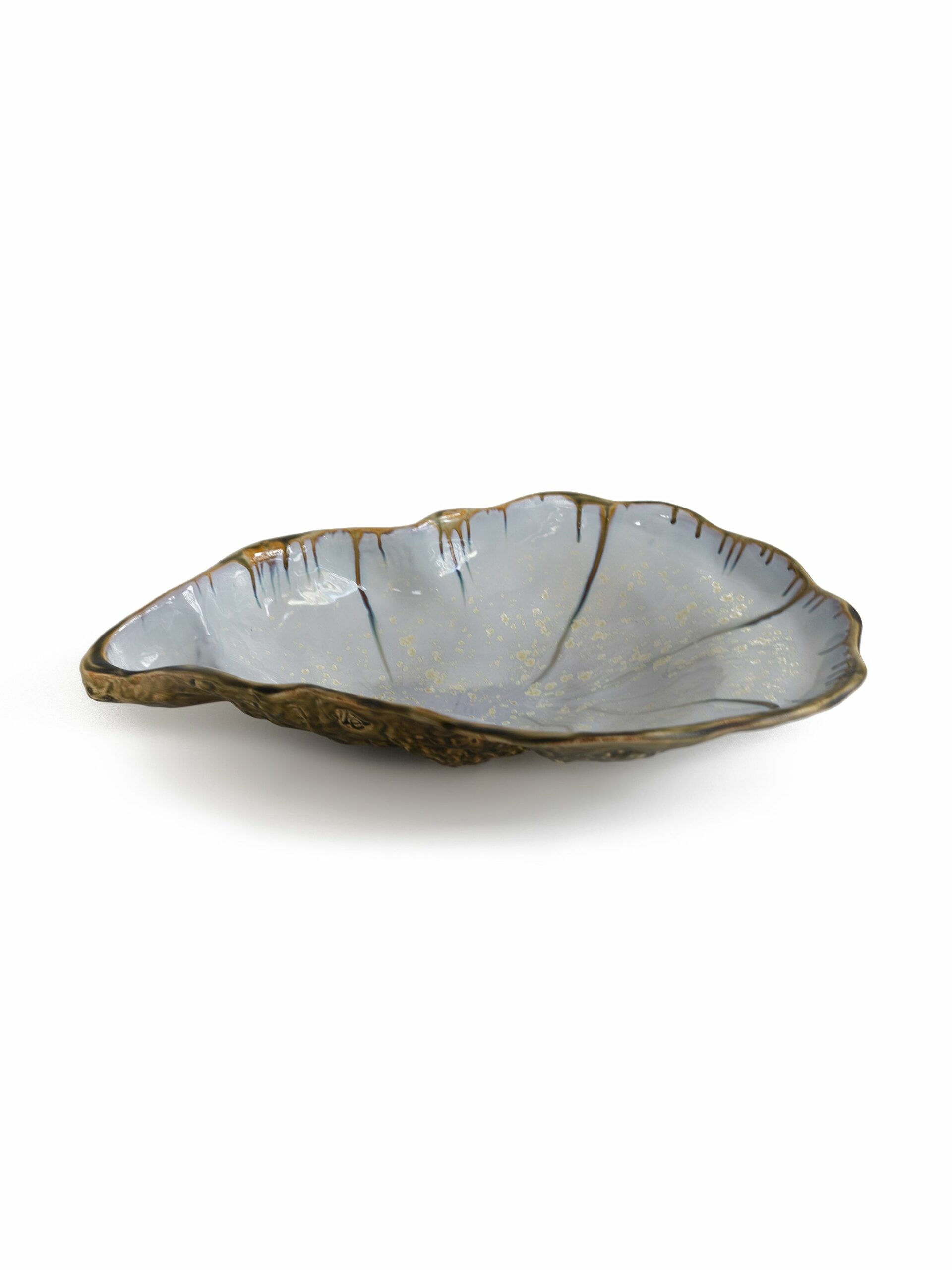 Abalone and Tortoise Oyster Coffee Table Bowl