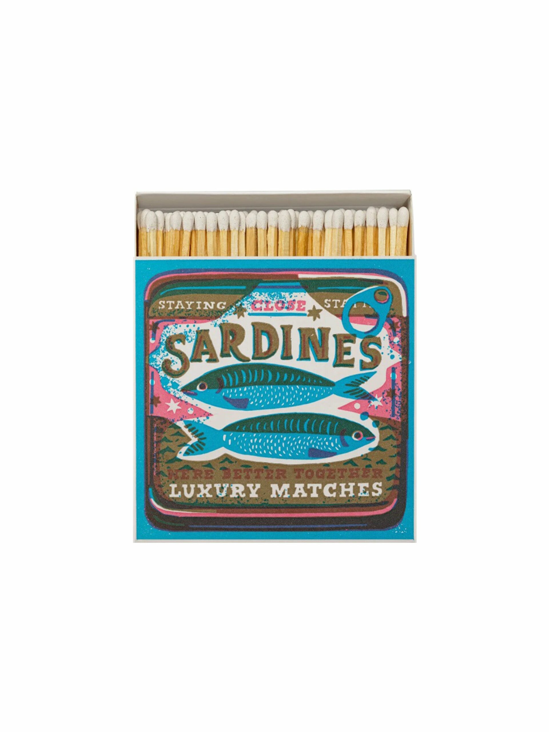 Archivist Gallery Better Together Sardines Square Matchbox