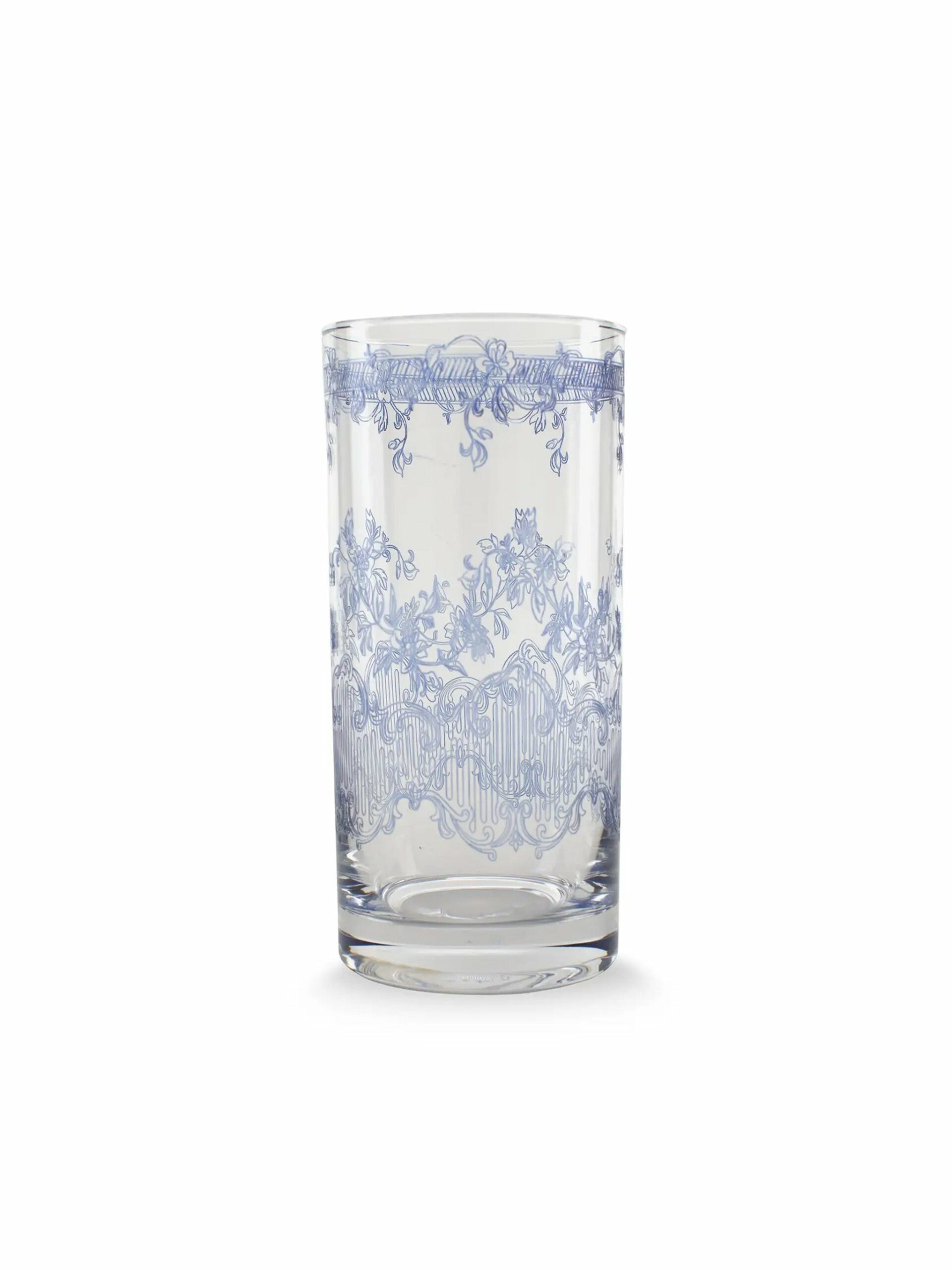 Arte Italica Blue Giardino Highball Glass