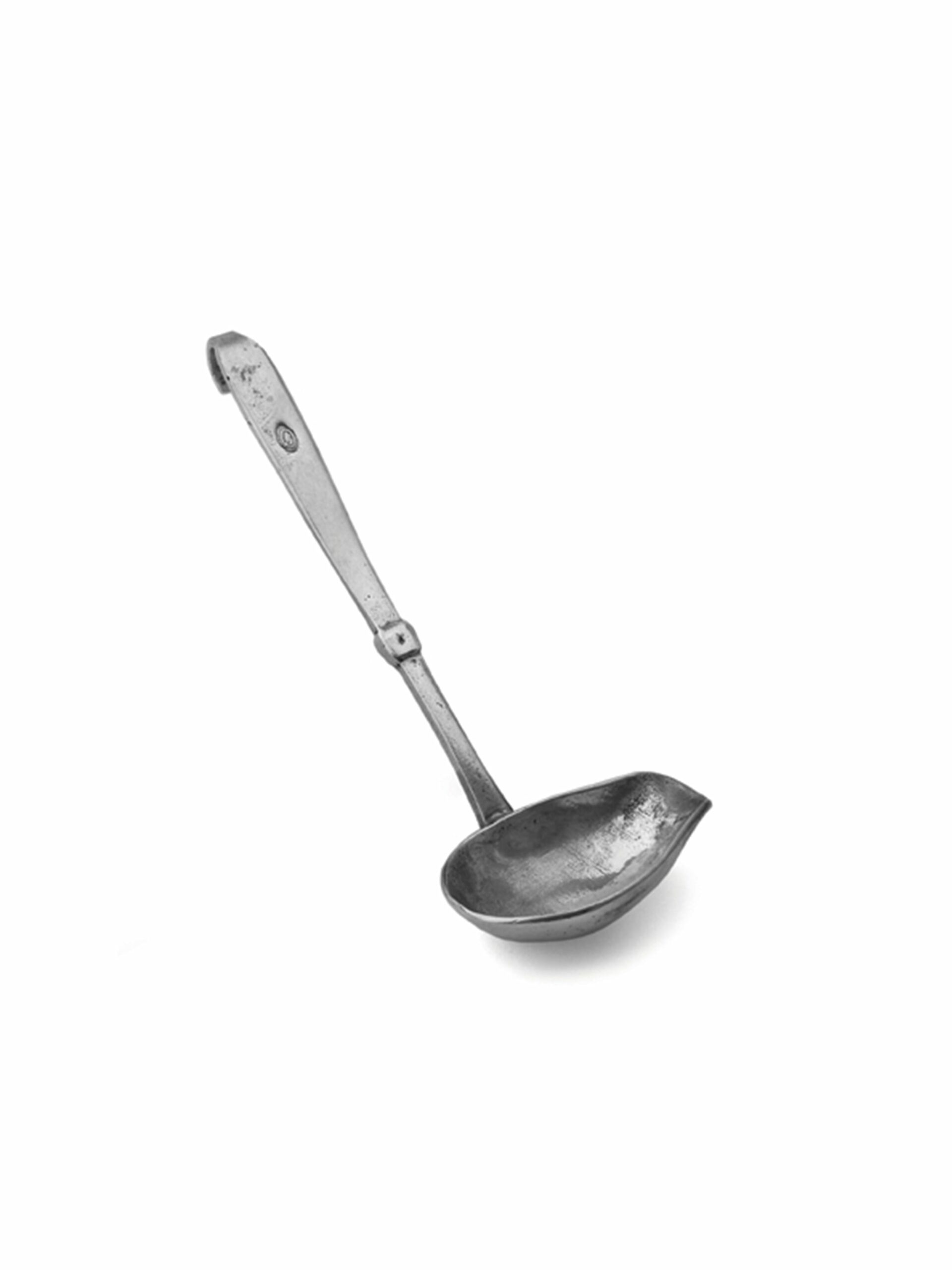 Arte Italica Vintage Pewter Gravy Ladle