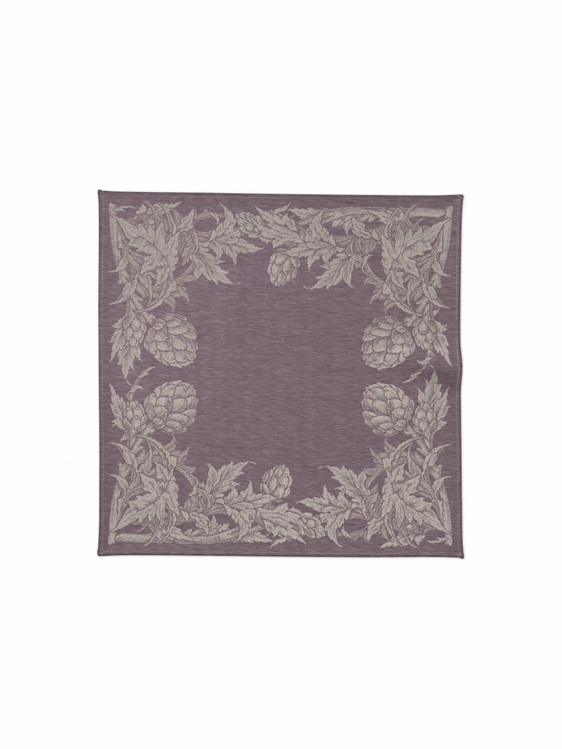 Artichoke Amethyst Linen Collection