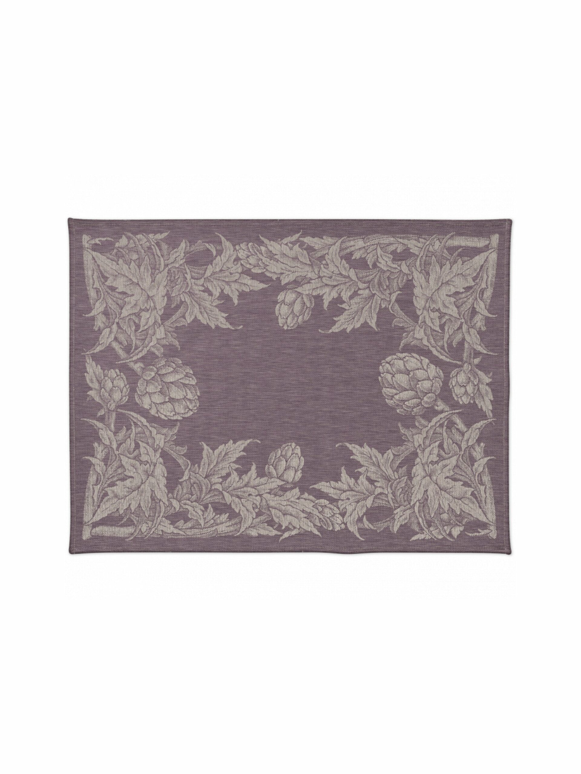 Artichoke Amethyst Linen Collection