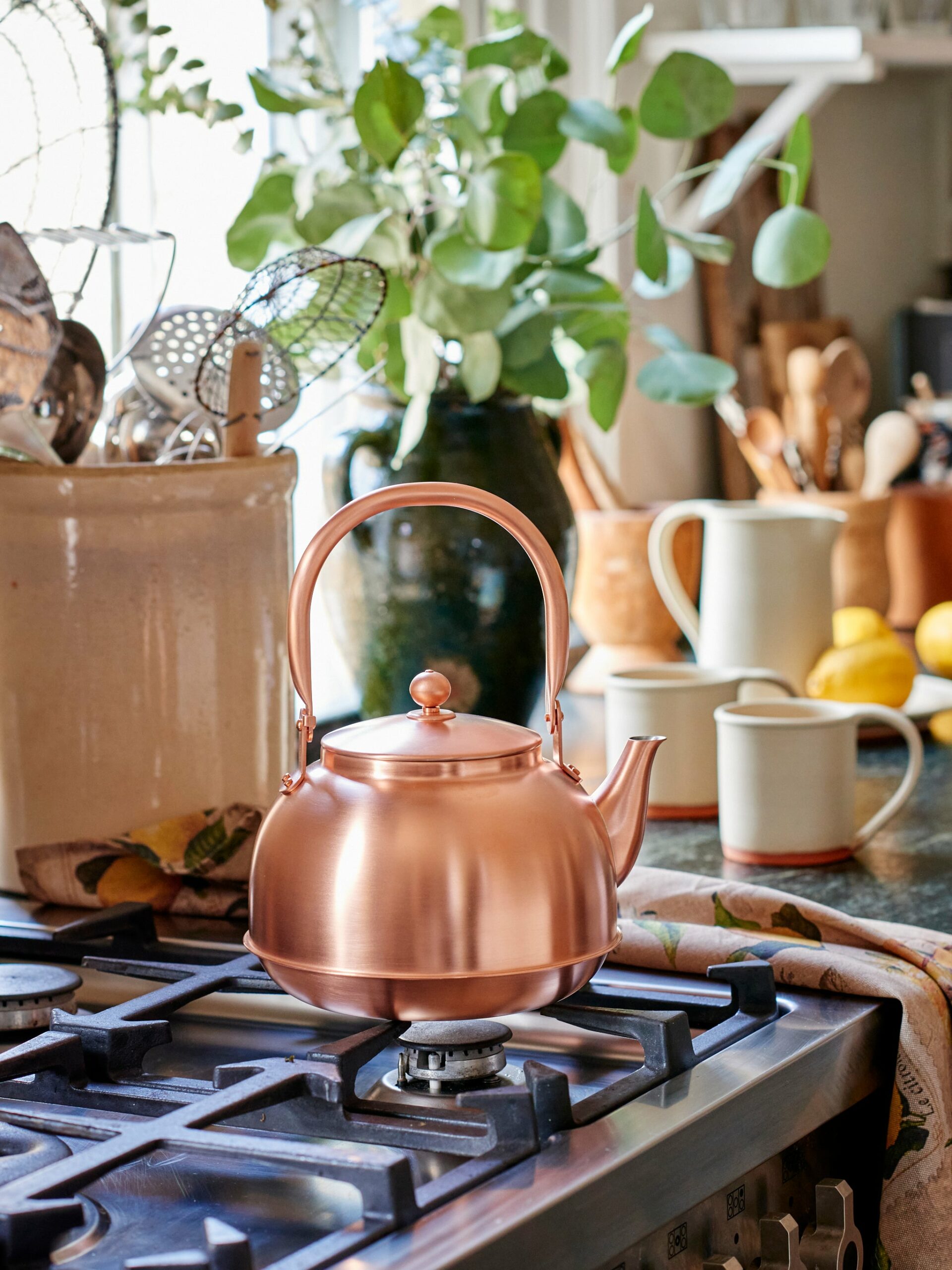 Azmaya Copper Tea Kettle