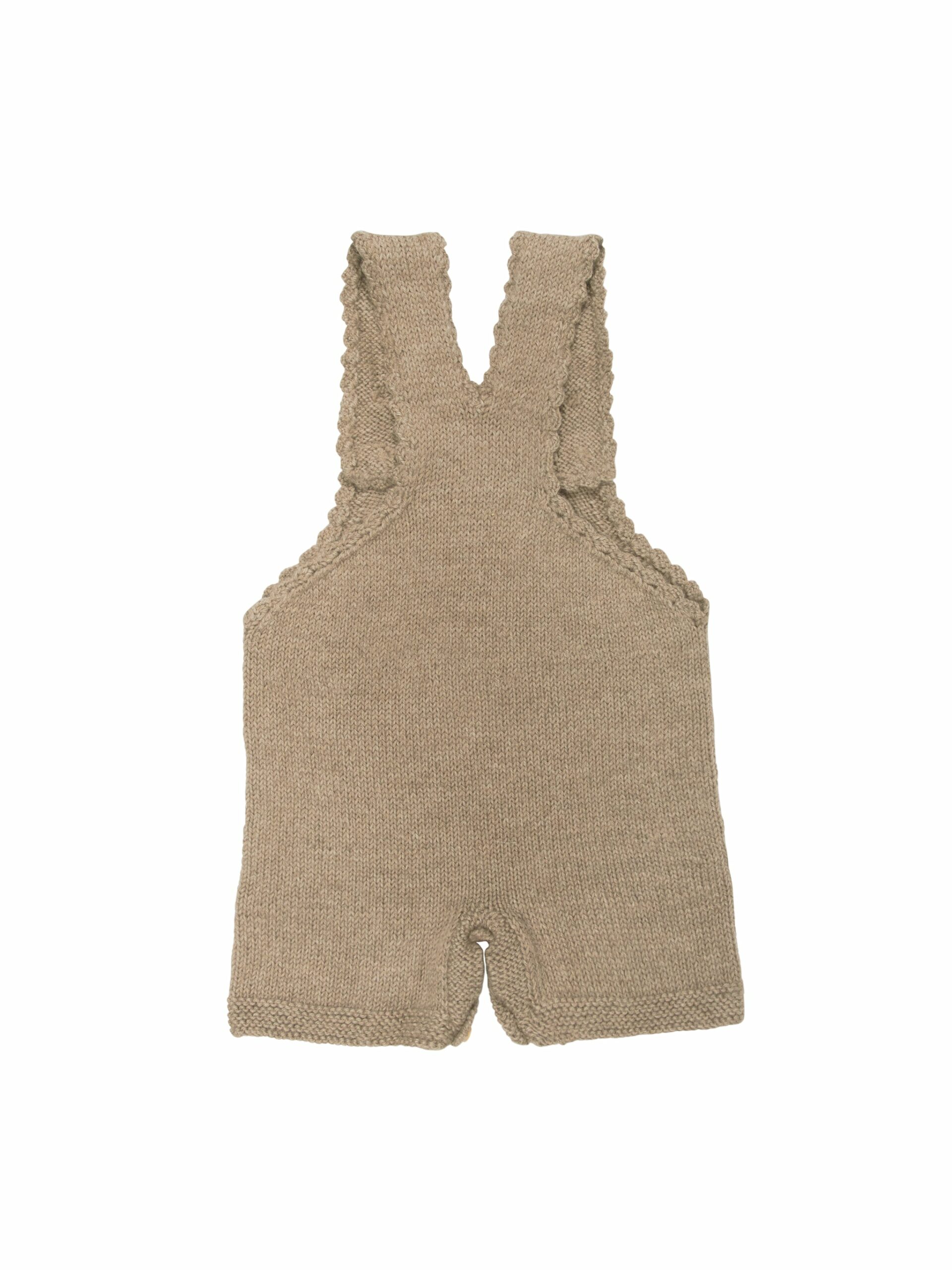 Baby Alpaca Taupe Dungarees