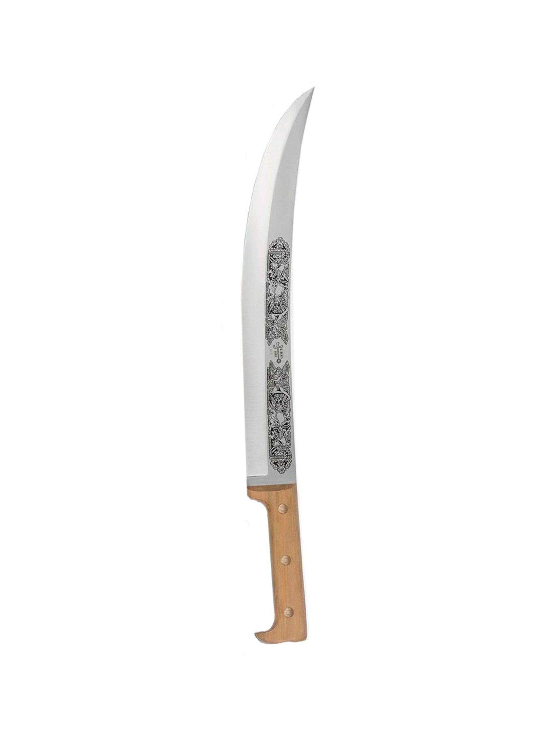 Berti Champagne Saber Boxwood Handle