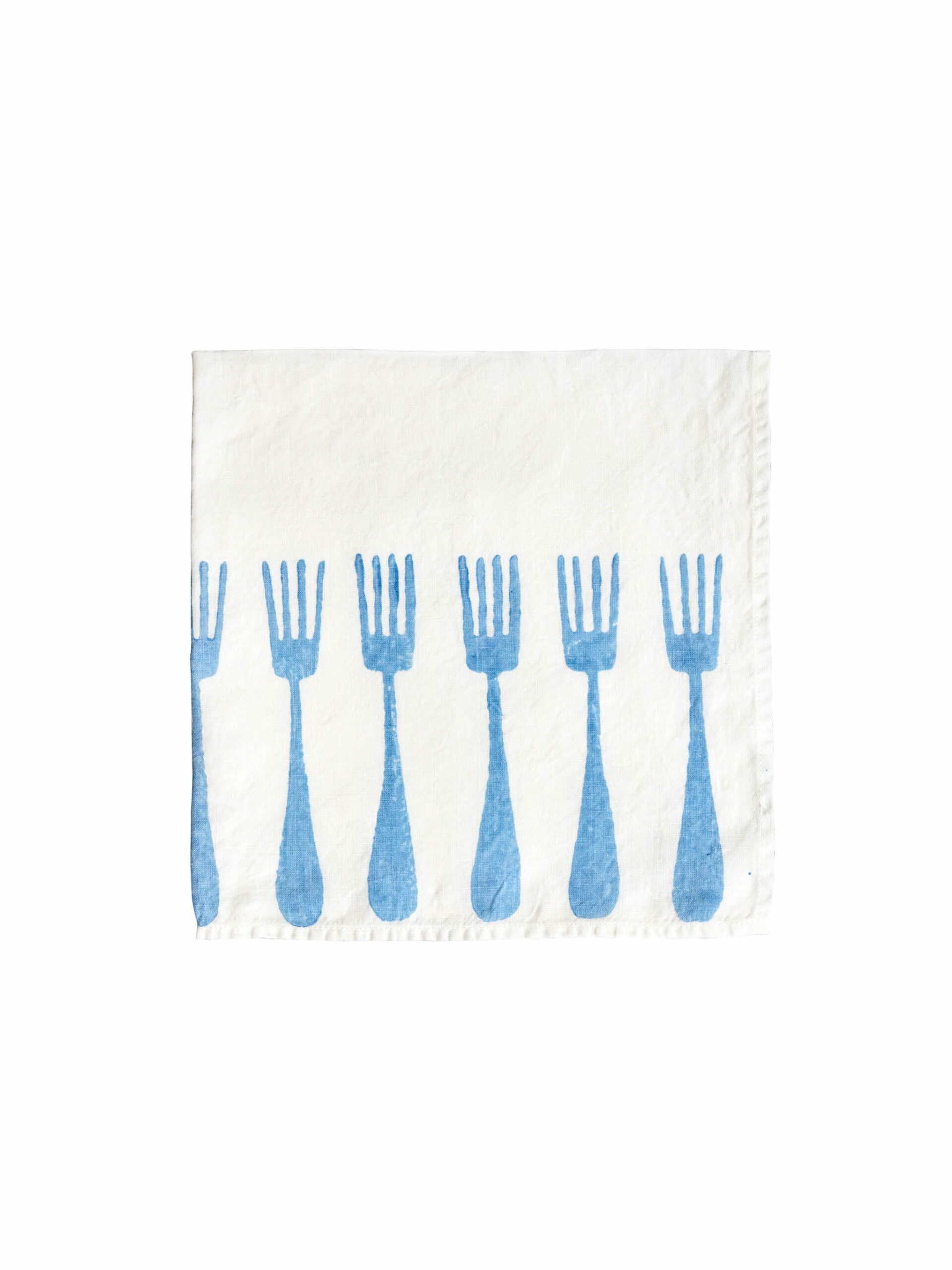 Bertozzi Forks Chambray Napkins