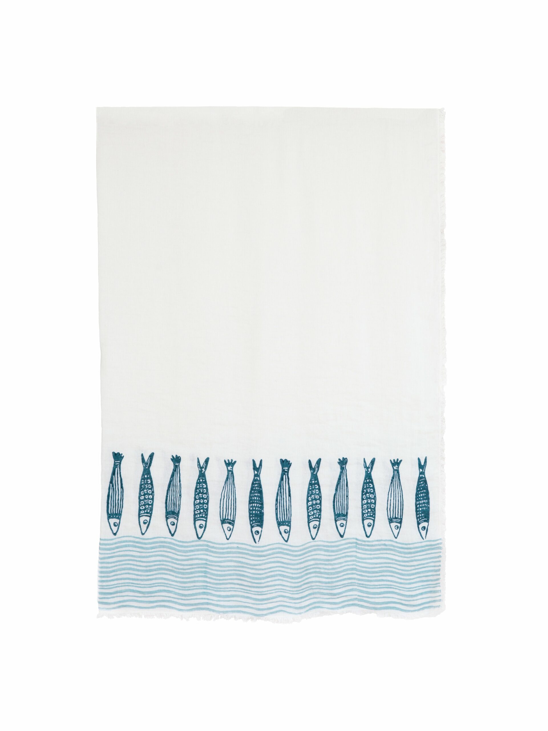 Bertozzi Panarea Wave Linen Throw