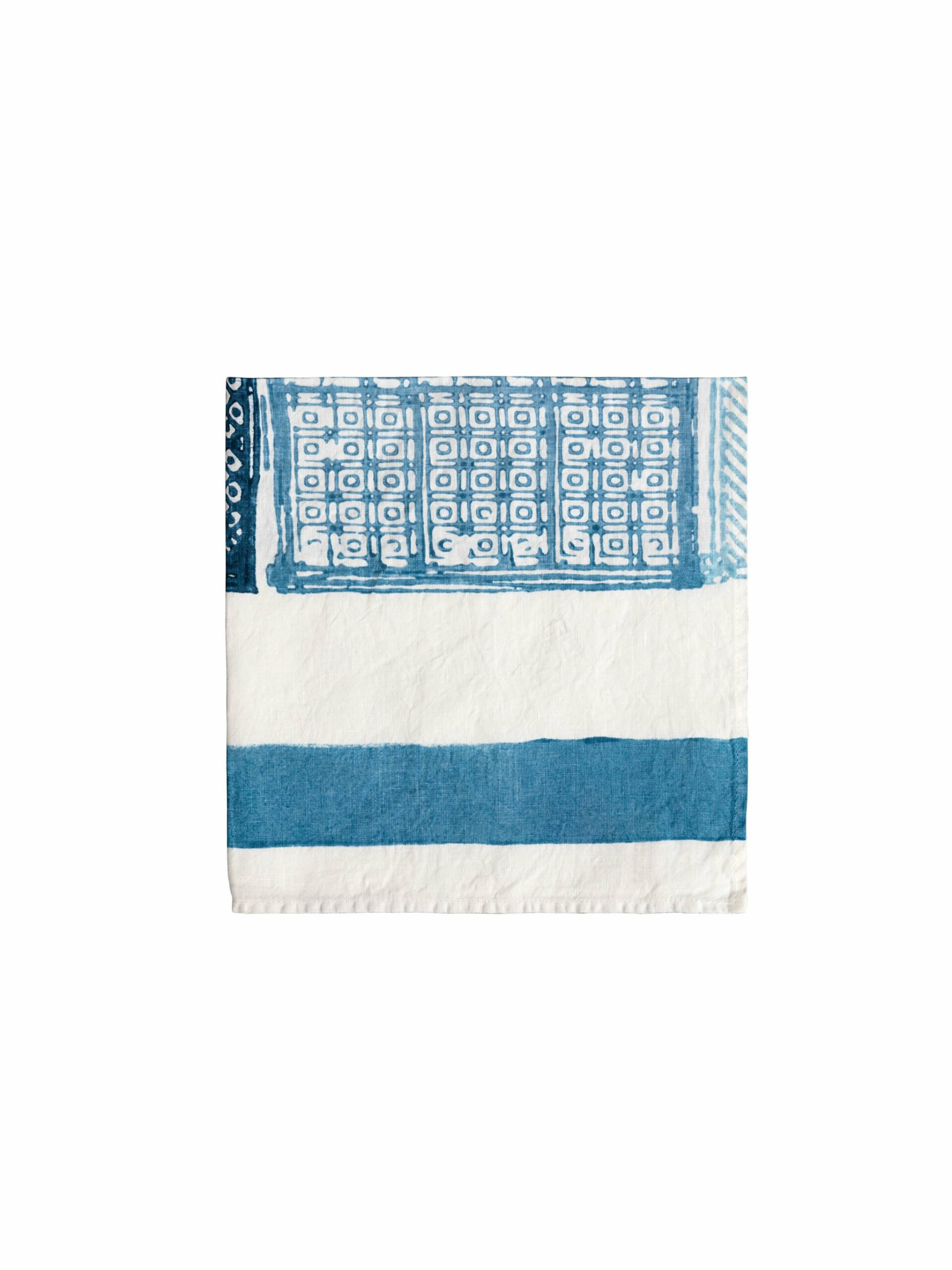 Bertozzi Taormina Blue Linen Collection