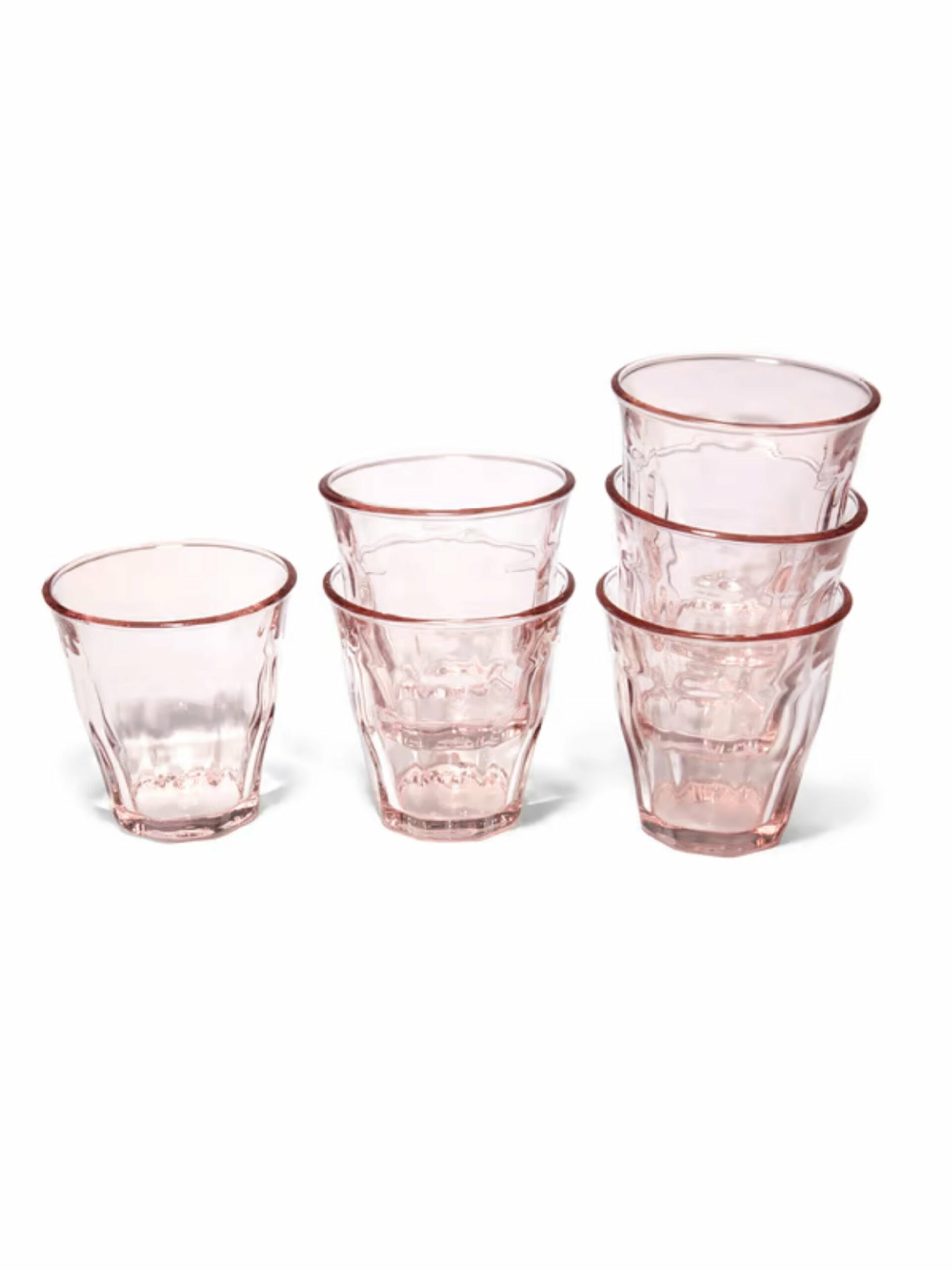 Bistro Pink Glass Set