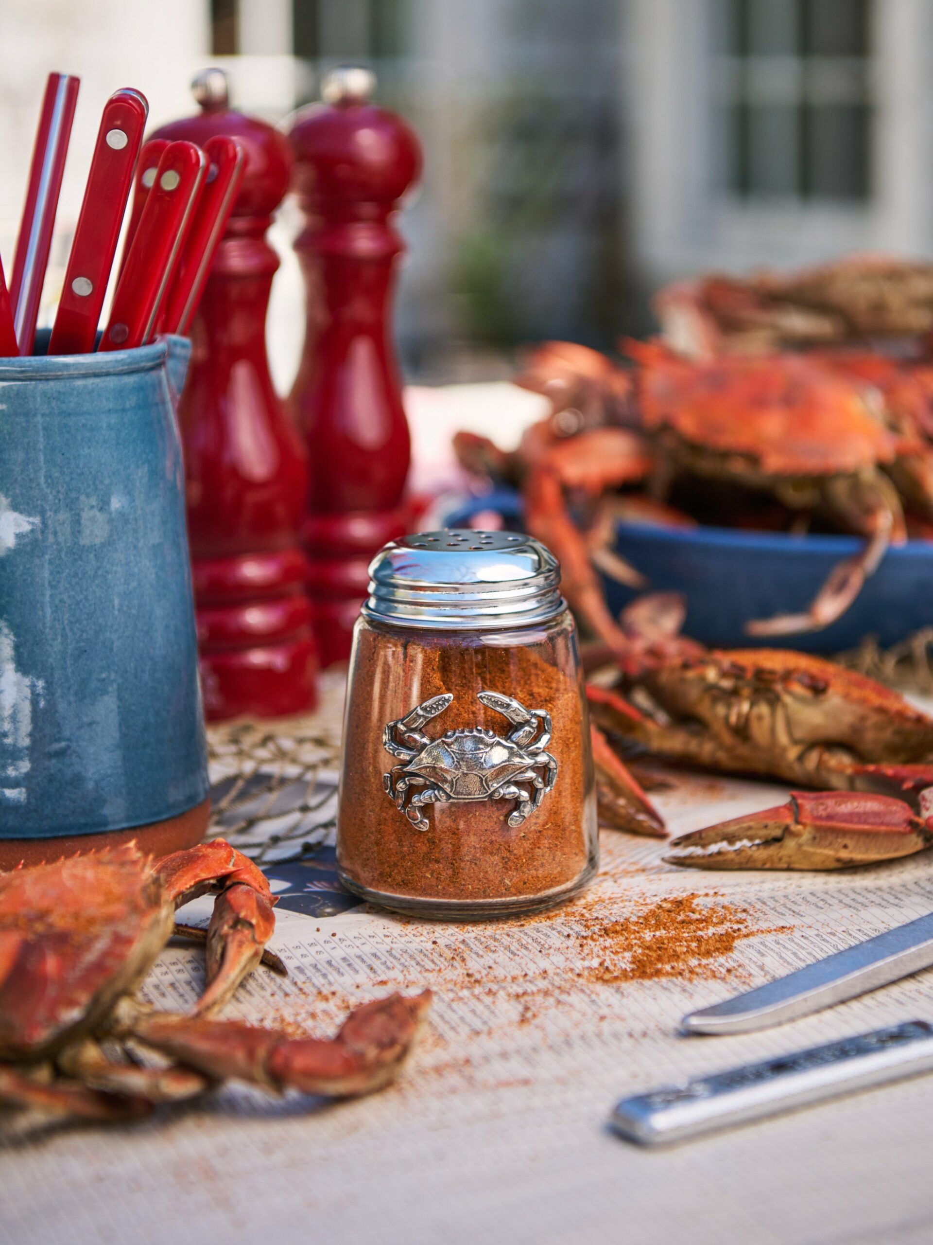 Blue Crab Shaker Set