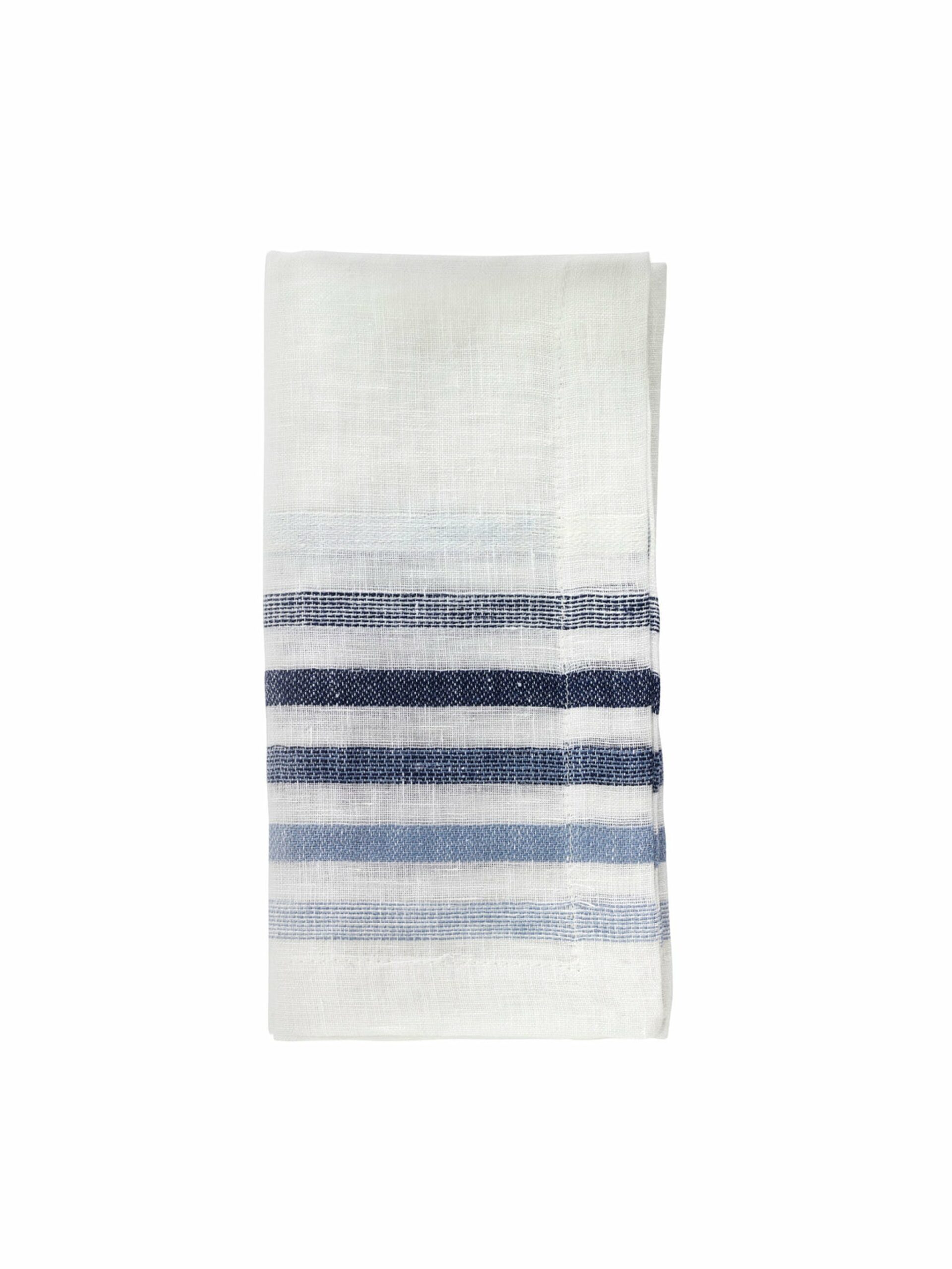 Bodrum Logan Blue Linen Collection