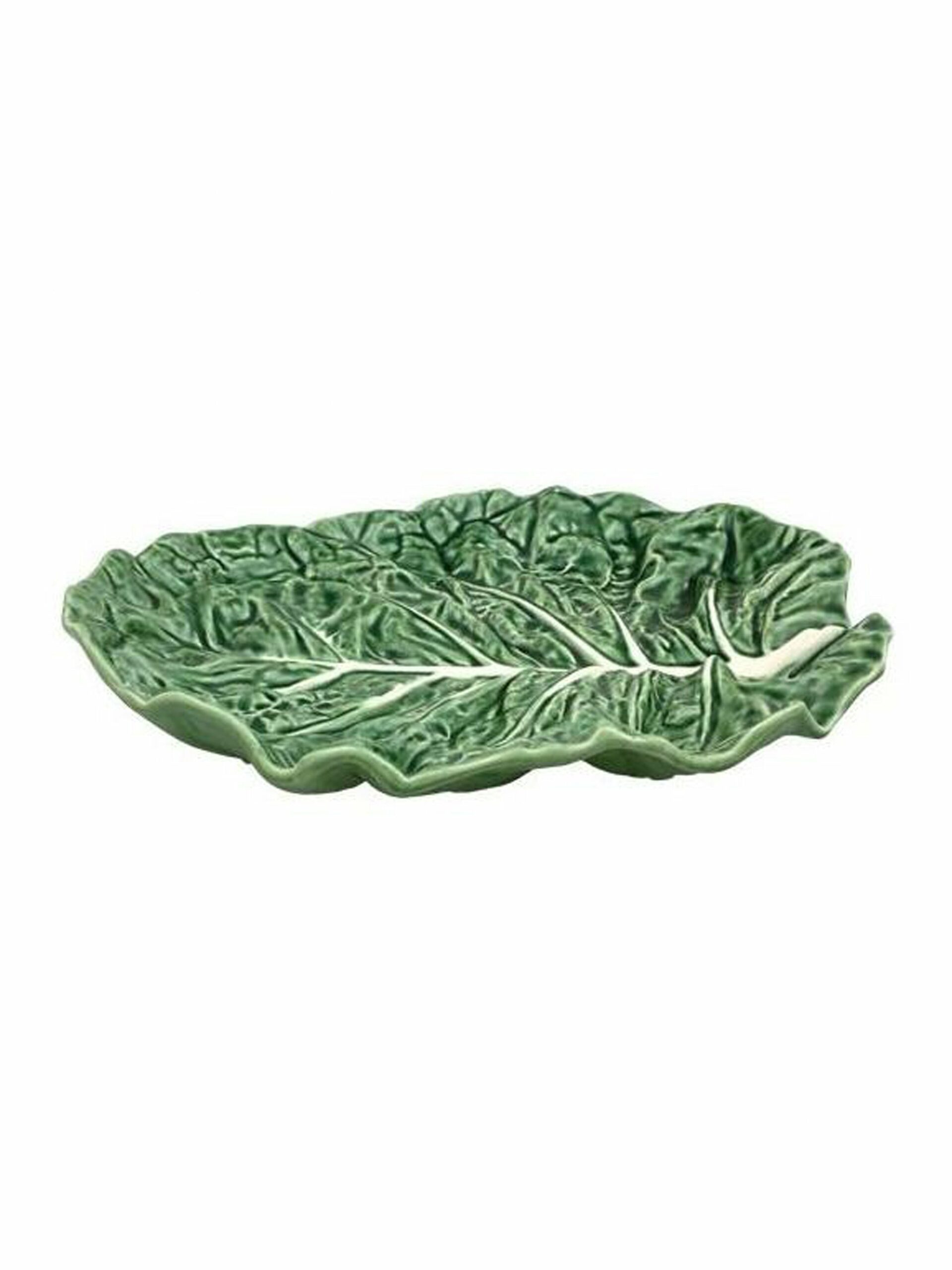 Bordallo Pinheiro Cabbage Fruit Platter