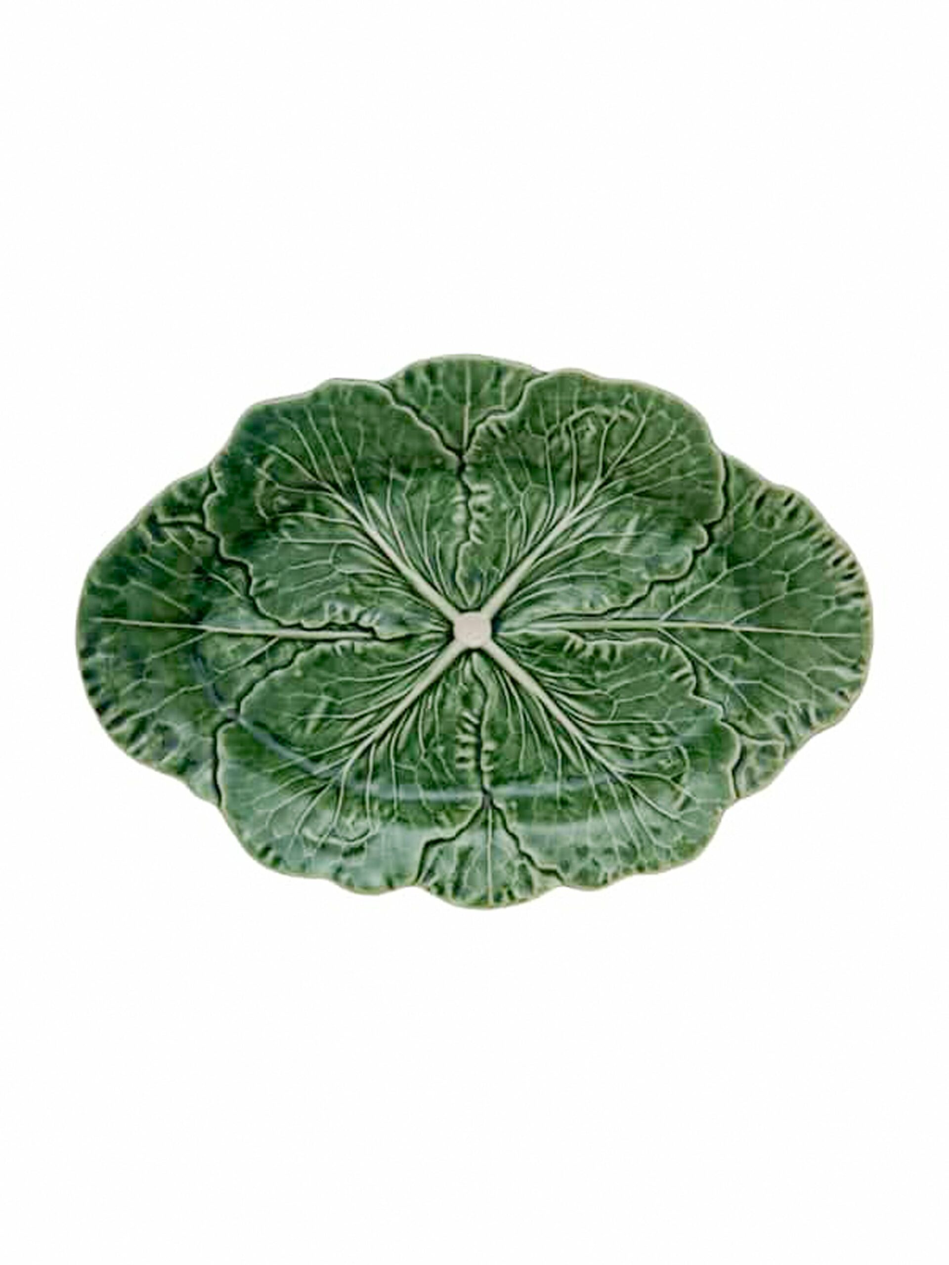 Bordallo Pinheiro Cabbage Oval Platter