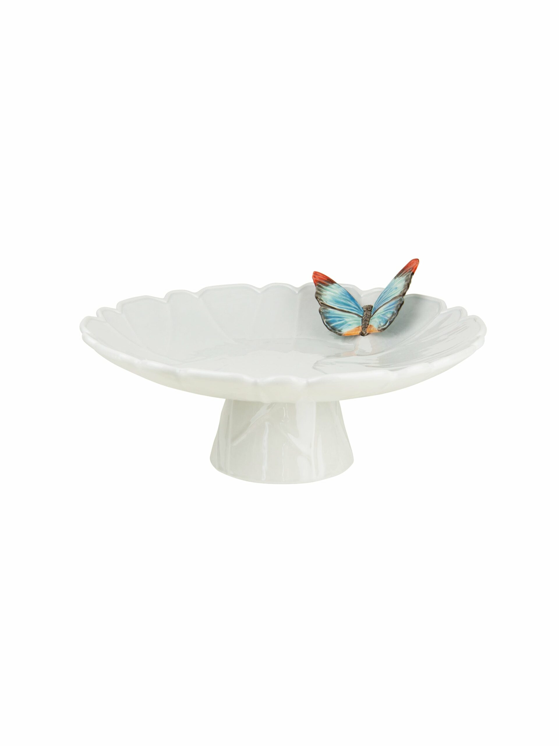 Bordallo Pinheiro Cloudy Butterflies Cake Stand