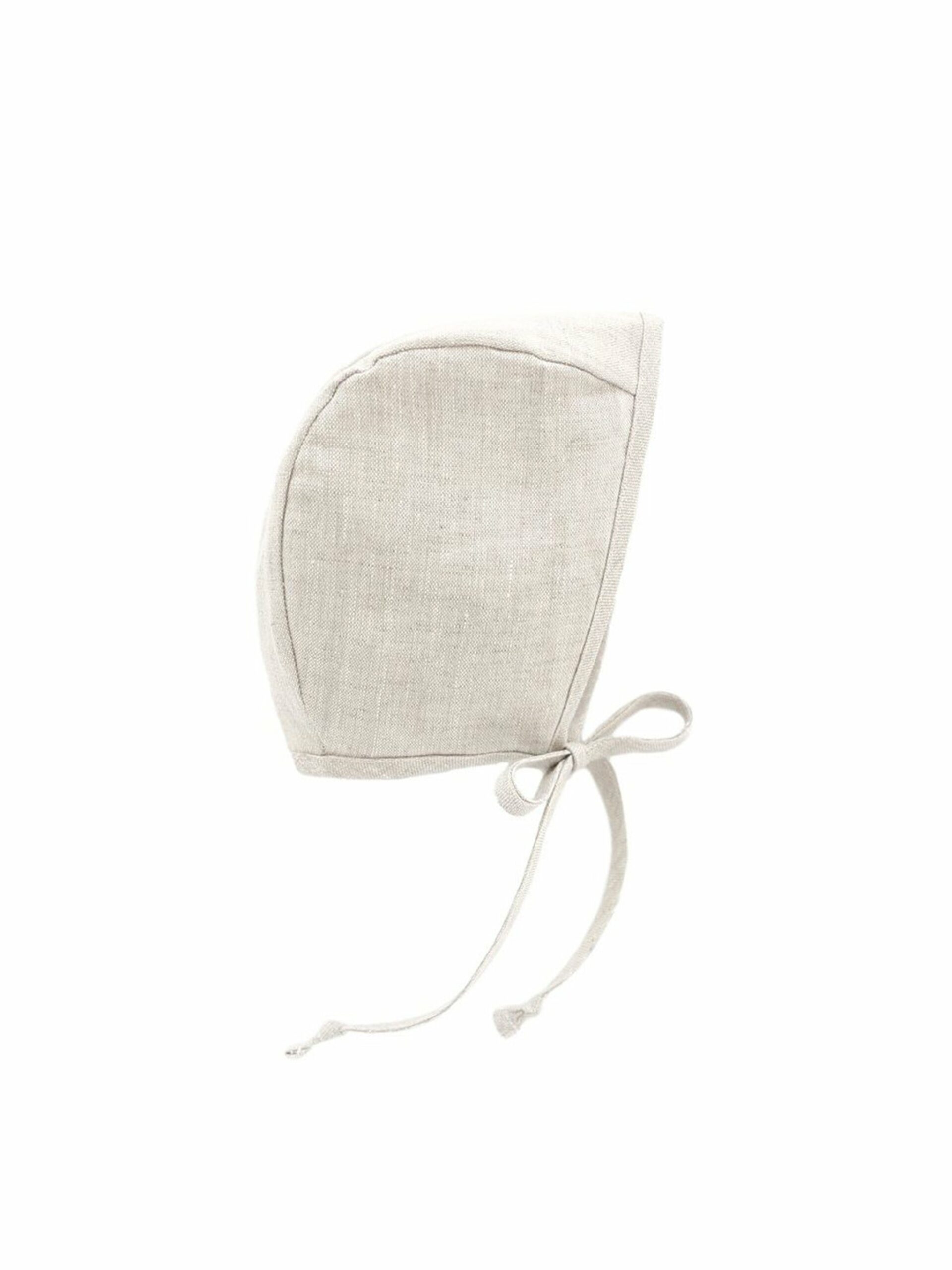 Briar Baby Sand Linen Bonnet