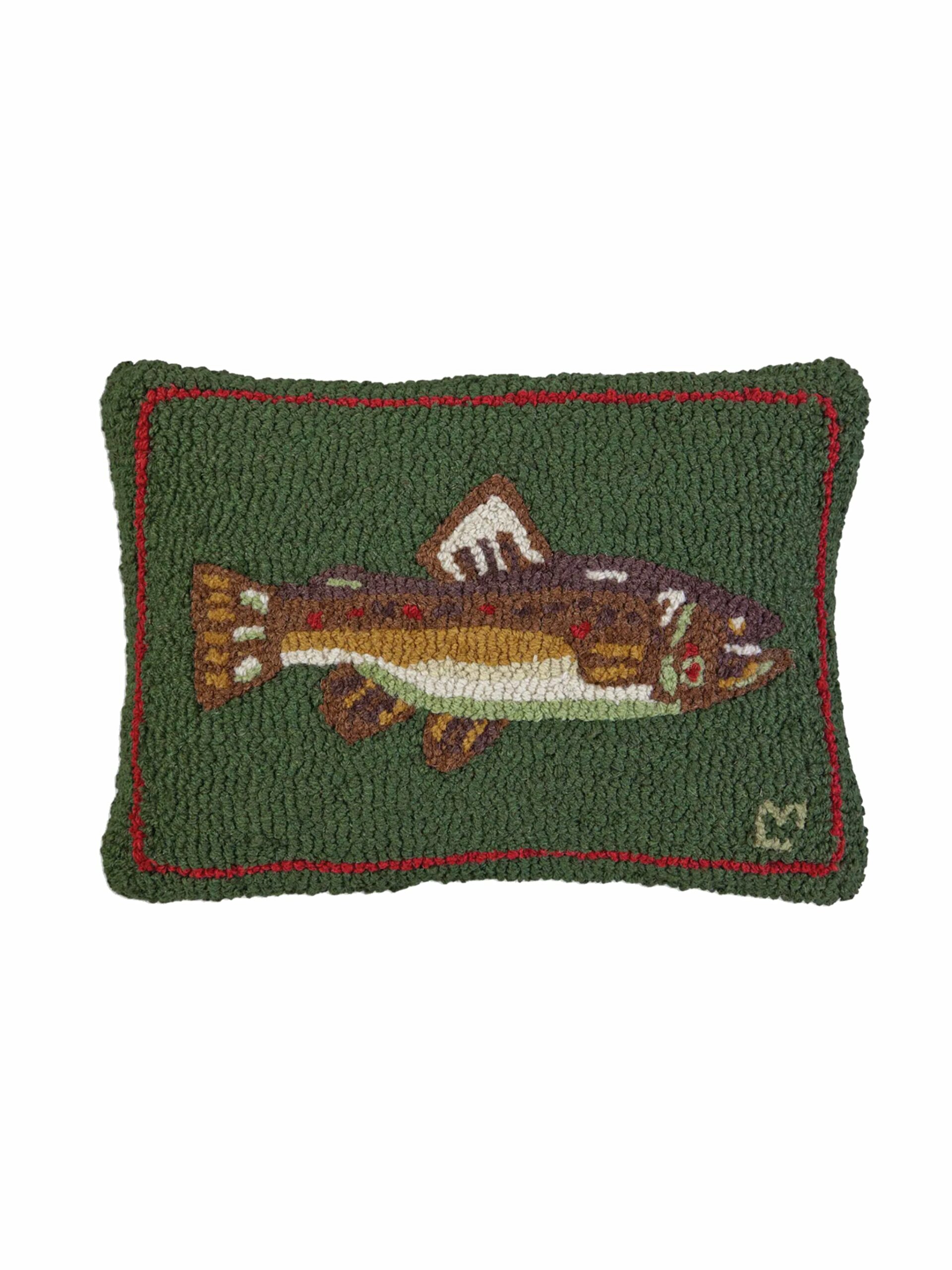 Brown Trout Pillow