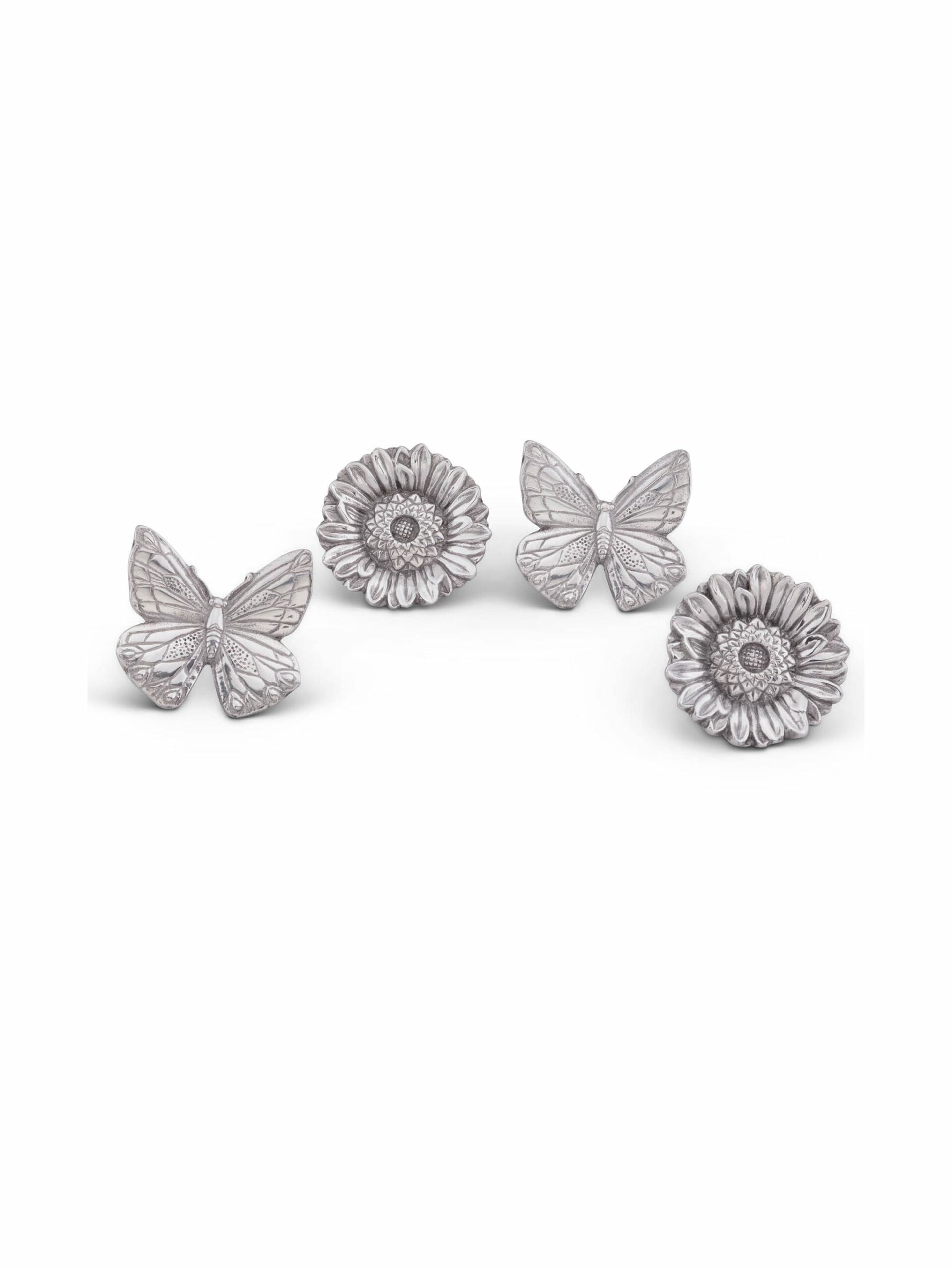 Butterfly and Flower Napkin Rings