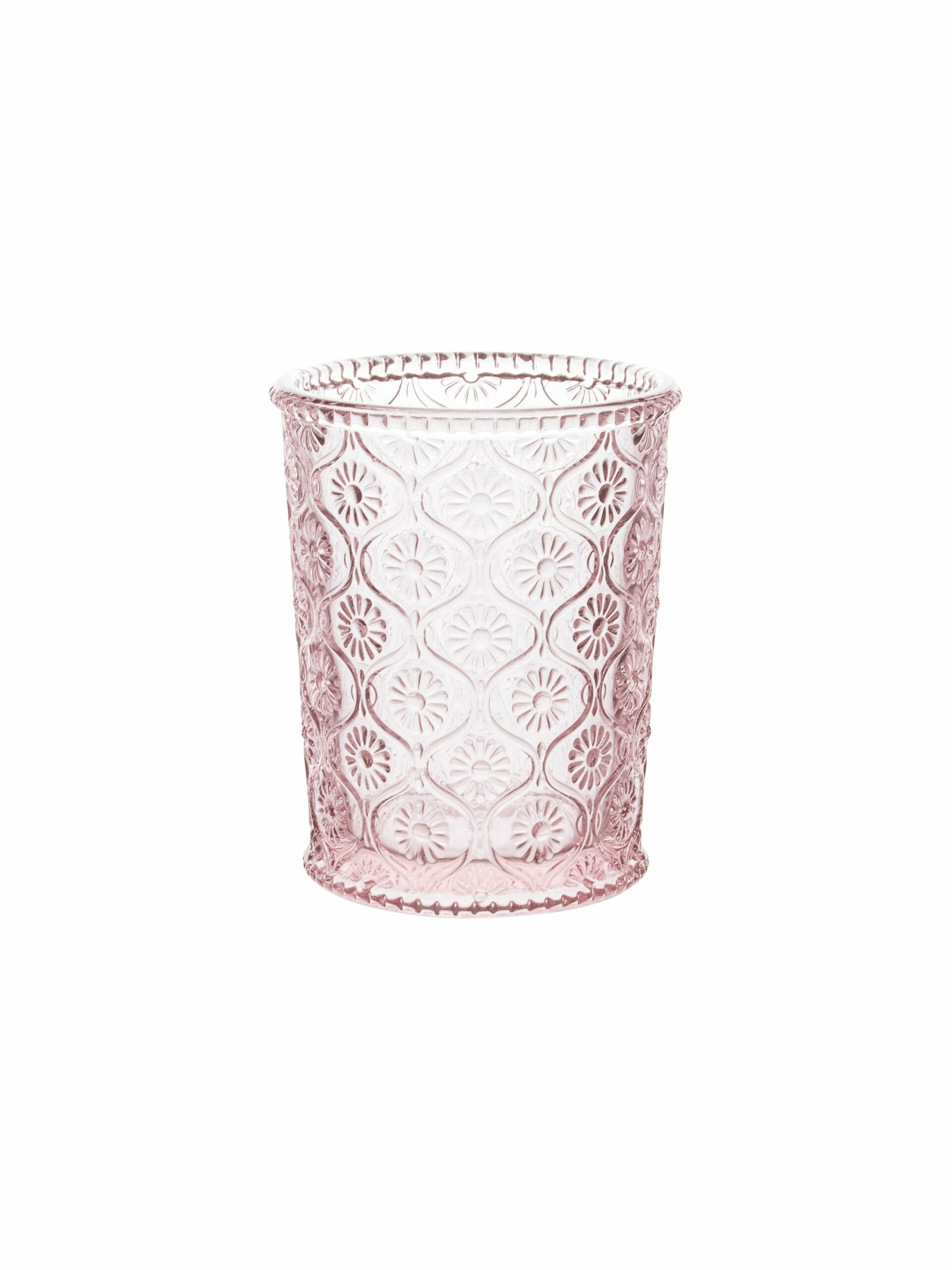 Cameo Pink Old Fashioned Glasses